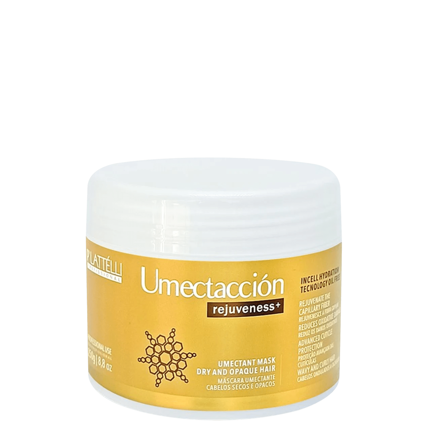 Máscara Plattélli Umectacción 250g