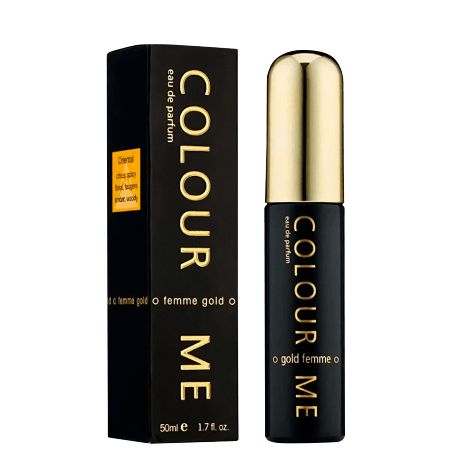 Femme Gold Colour Me Eau de Parfum - Perfume Feminino 50ml