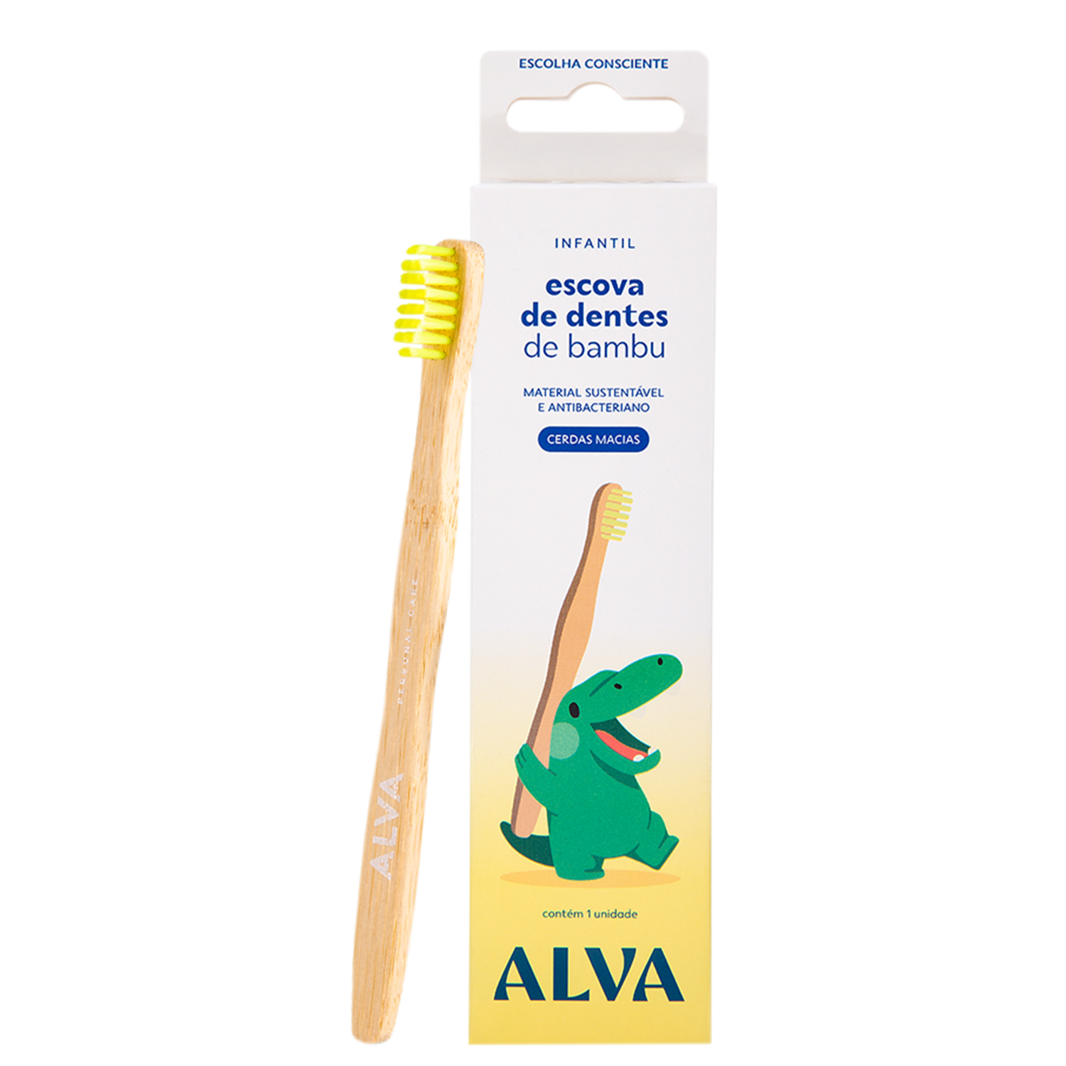 Escova de dentes Bamboo Alva Infantil | Alva