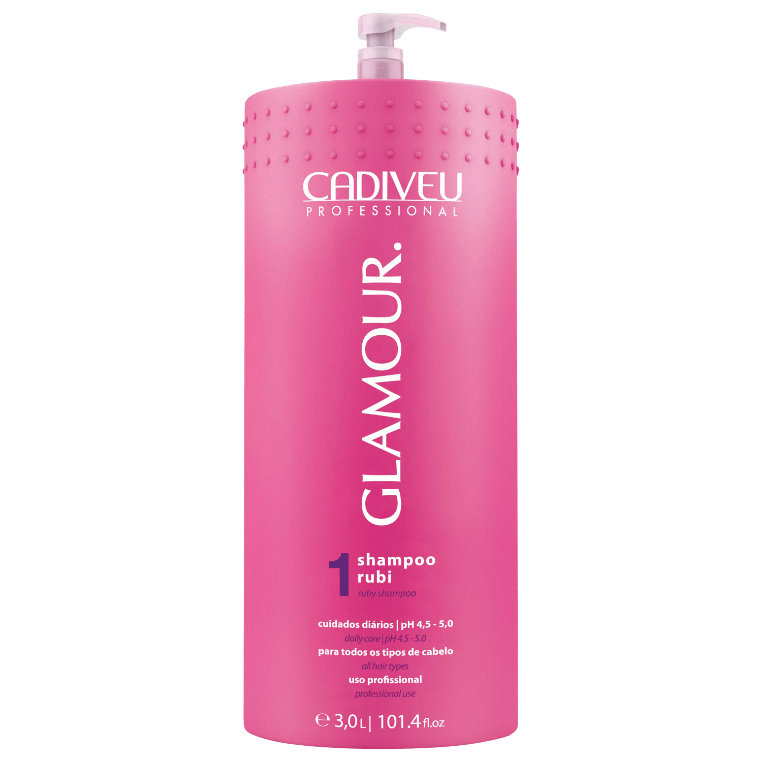 Cadiveu Professional Glamour Rubi - Shampoo 3L