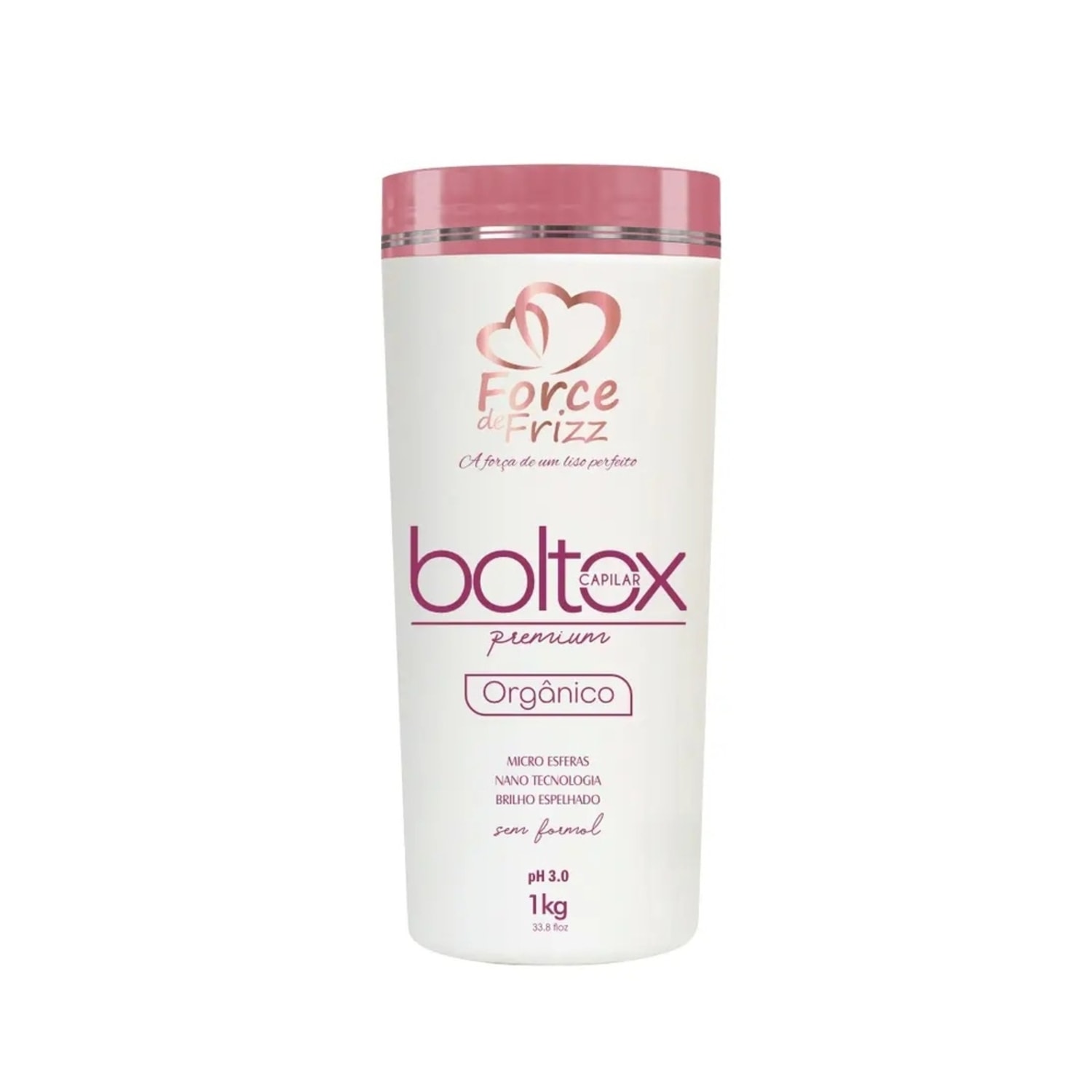 Máscara Boltox Capilar Profissional Premium Orgânica Force de Frizz 1Kg