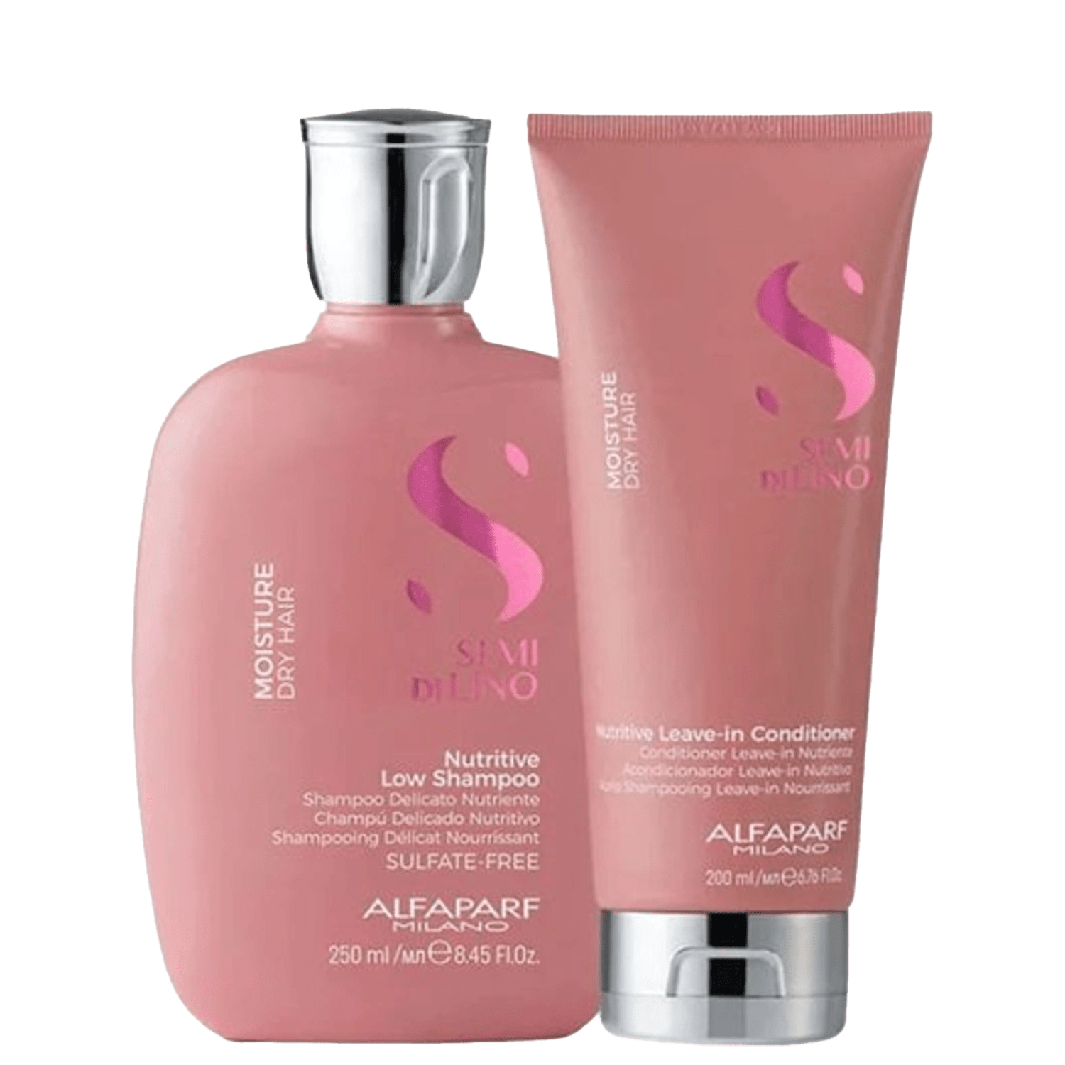 Kit Alfaparf Semi Di Lino Moisture Nutritive Double Treatment (2 Produtos)
