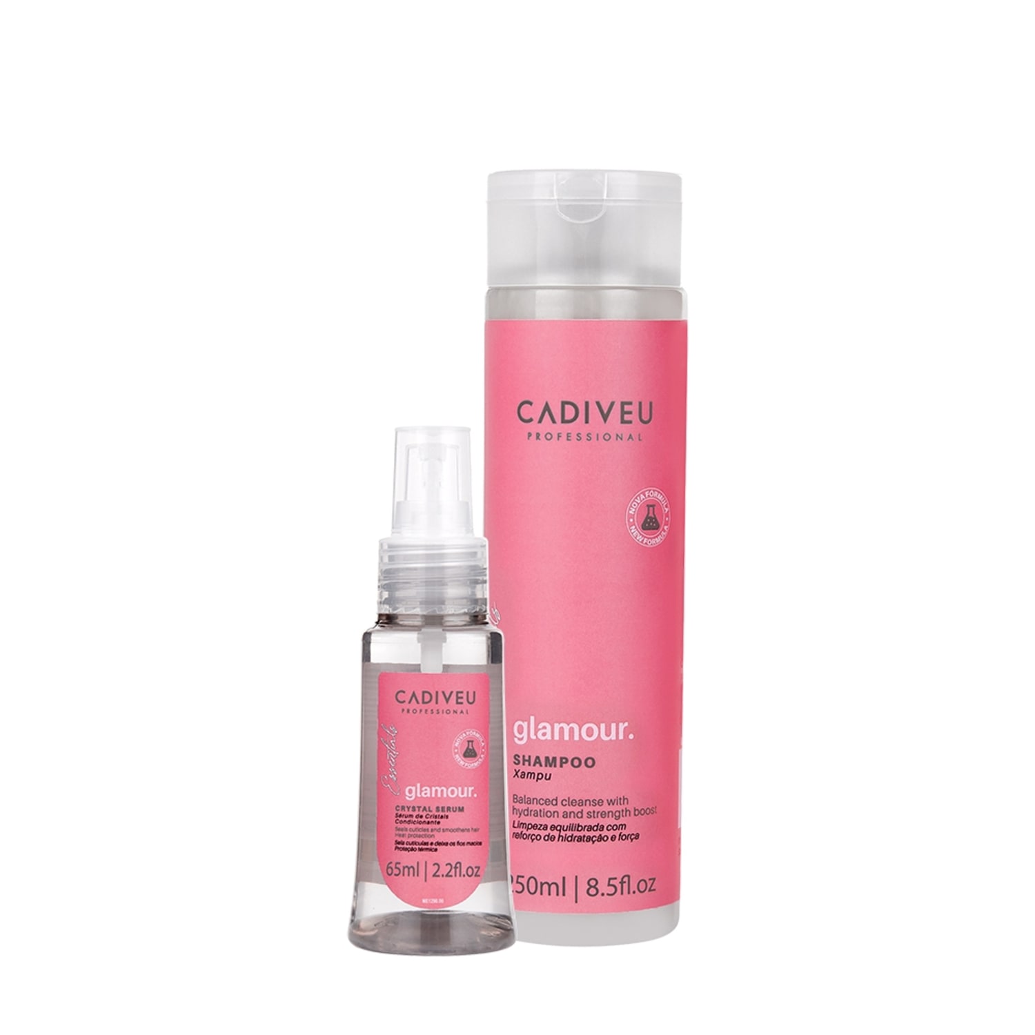 Kit Cadiveu Profissional Essentials Glamour Crystal (2 Produtos)