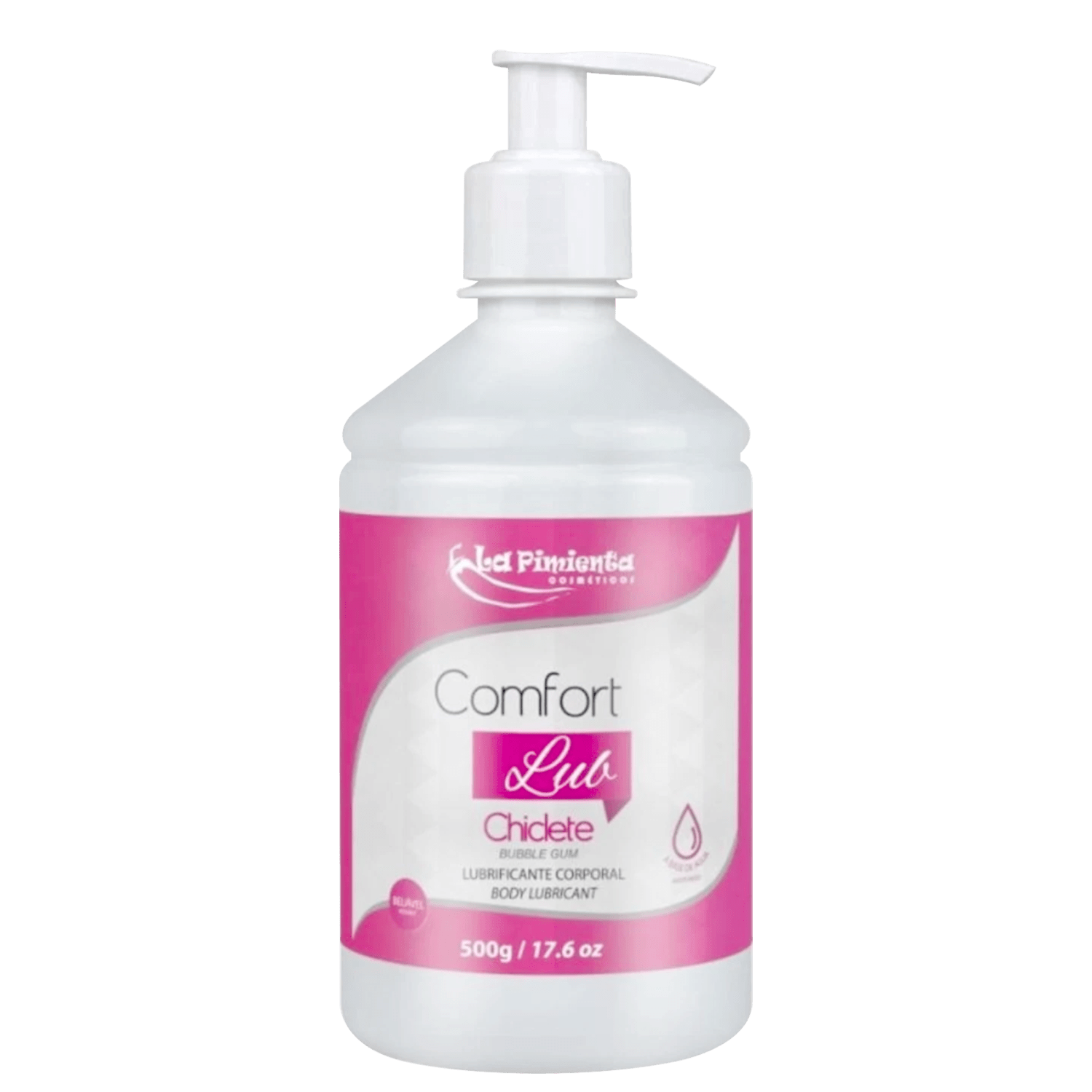 Gel Lubrificante Íntimo Comfort Lub Chiclete La Pimienta - 500g