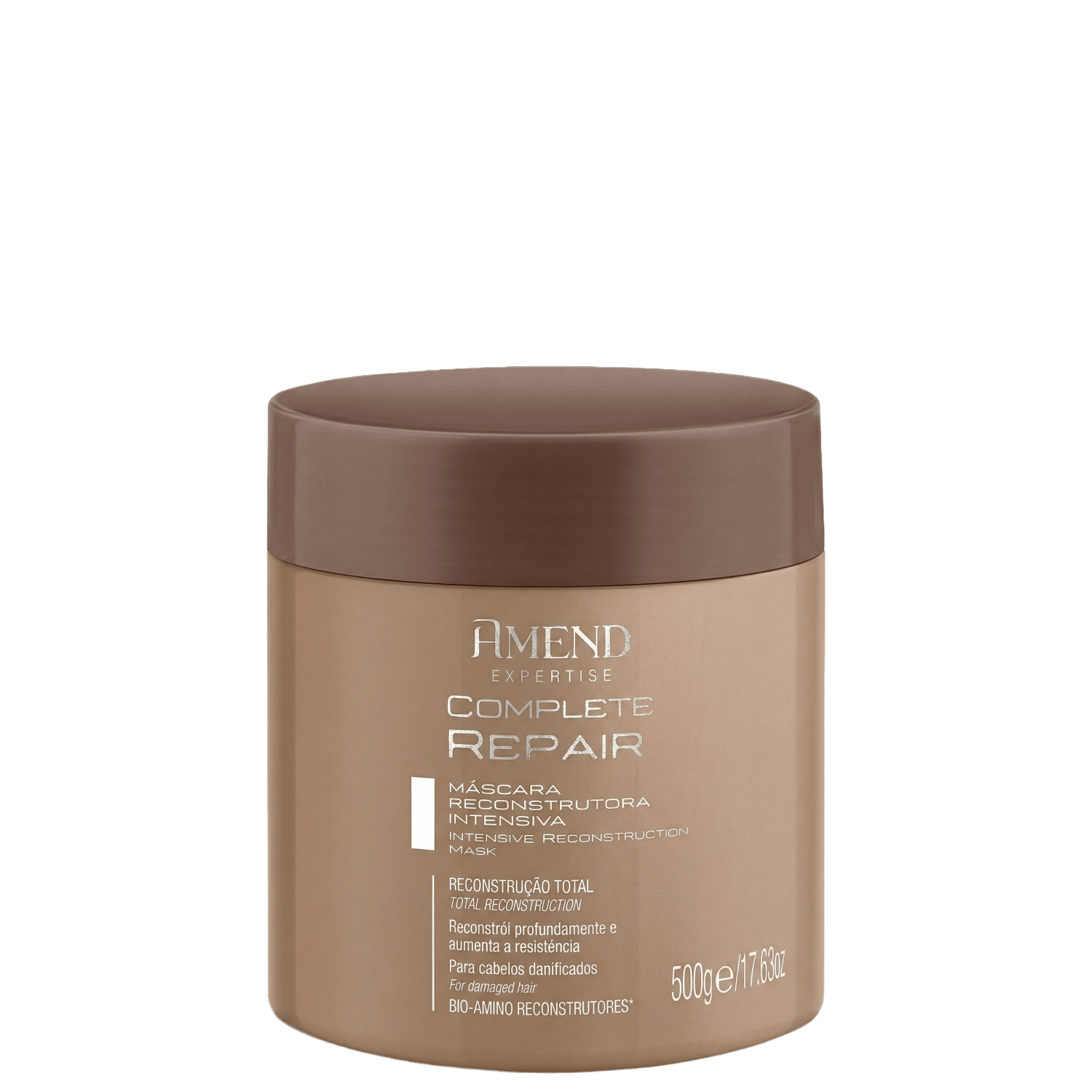 Amend Cosméticos Expertise Complete Repair - Máscara Reconstrutora Intensiva 500g