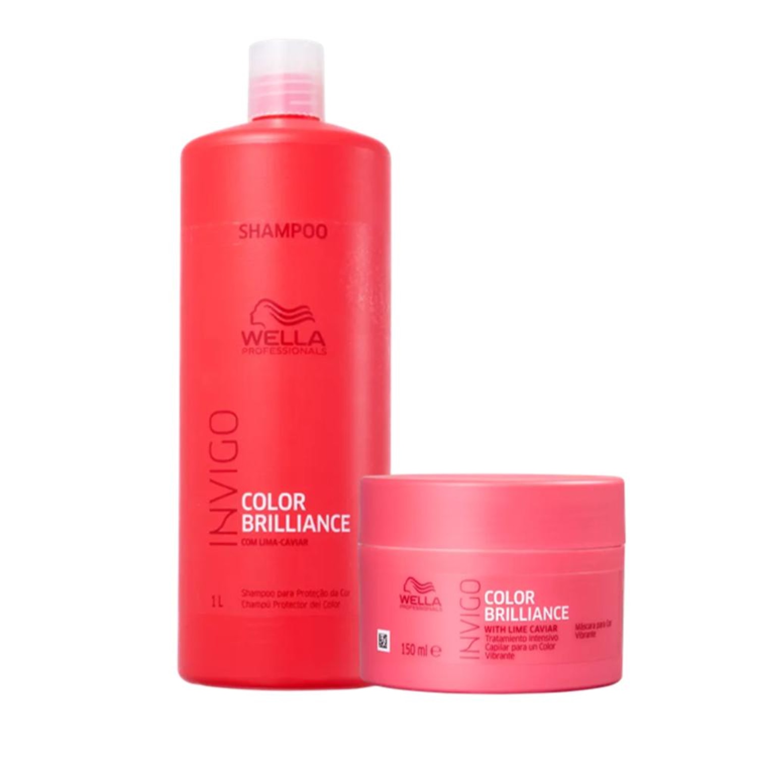 Kit Wella Professionals Invigo Color Brilliance Duo Plus (2 Produtos)