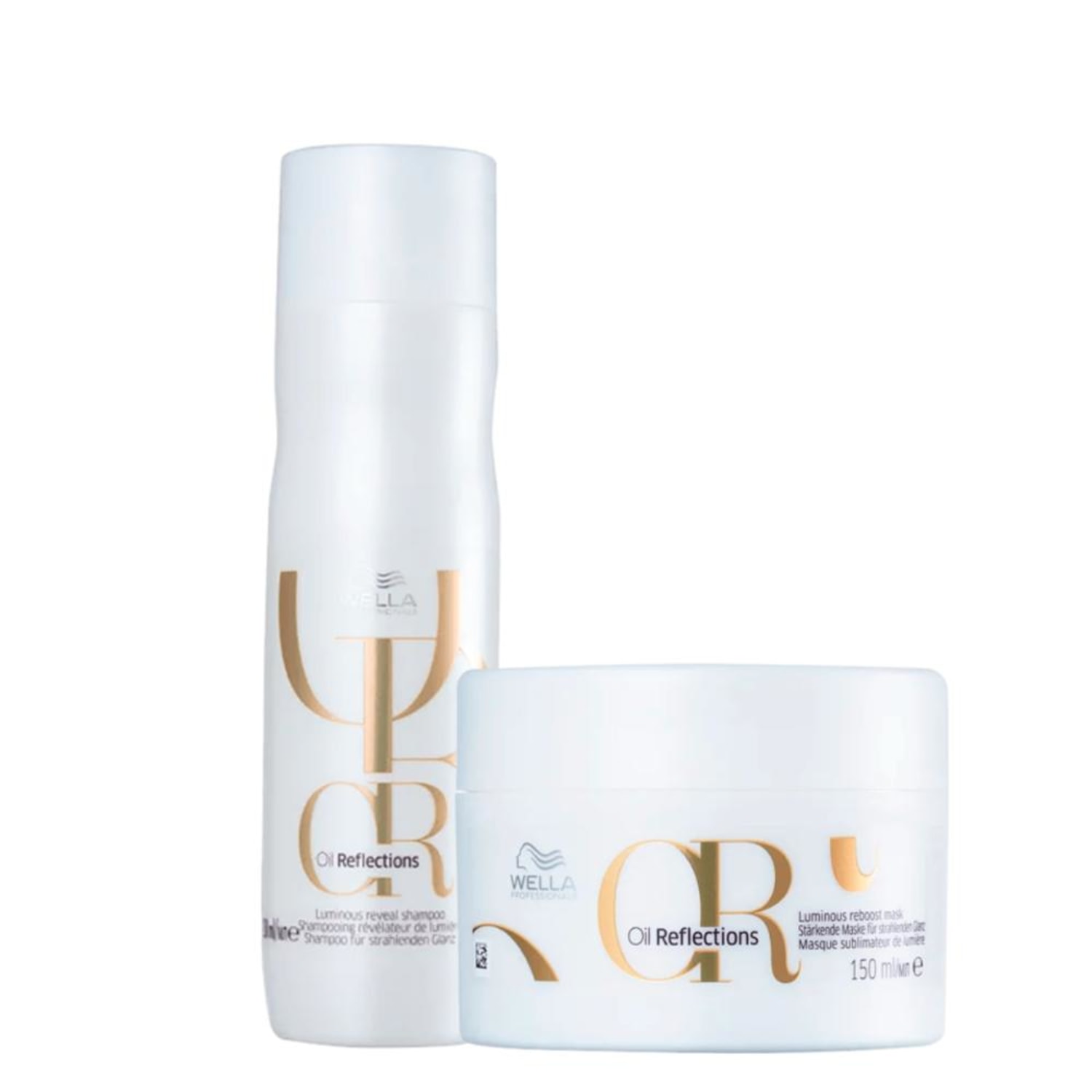 Kit Wella Professionals Oil Reflections Lux Duo (2 Produtos)
