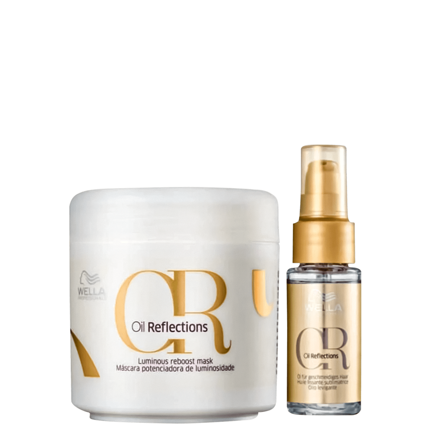 Kit Wella Professionals Oil Reflections Mask (2 Produtos)