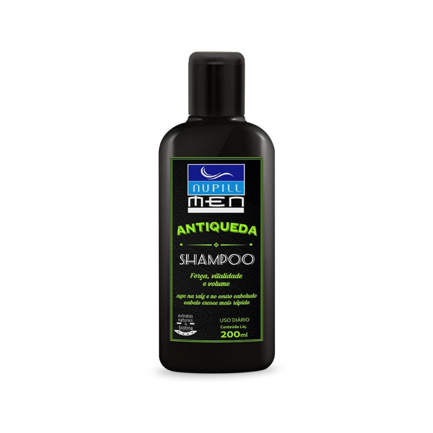 Shampoo Nupill Men Antiqueda 200Ml