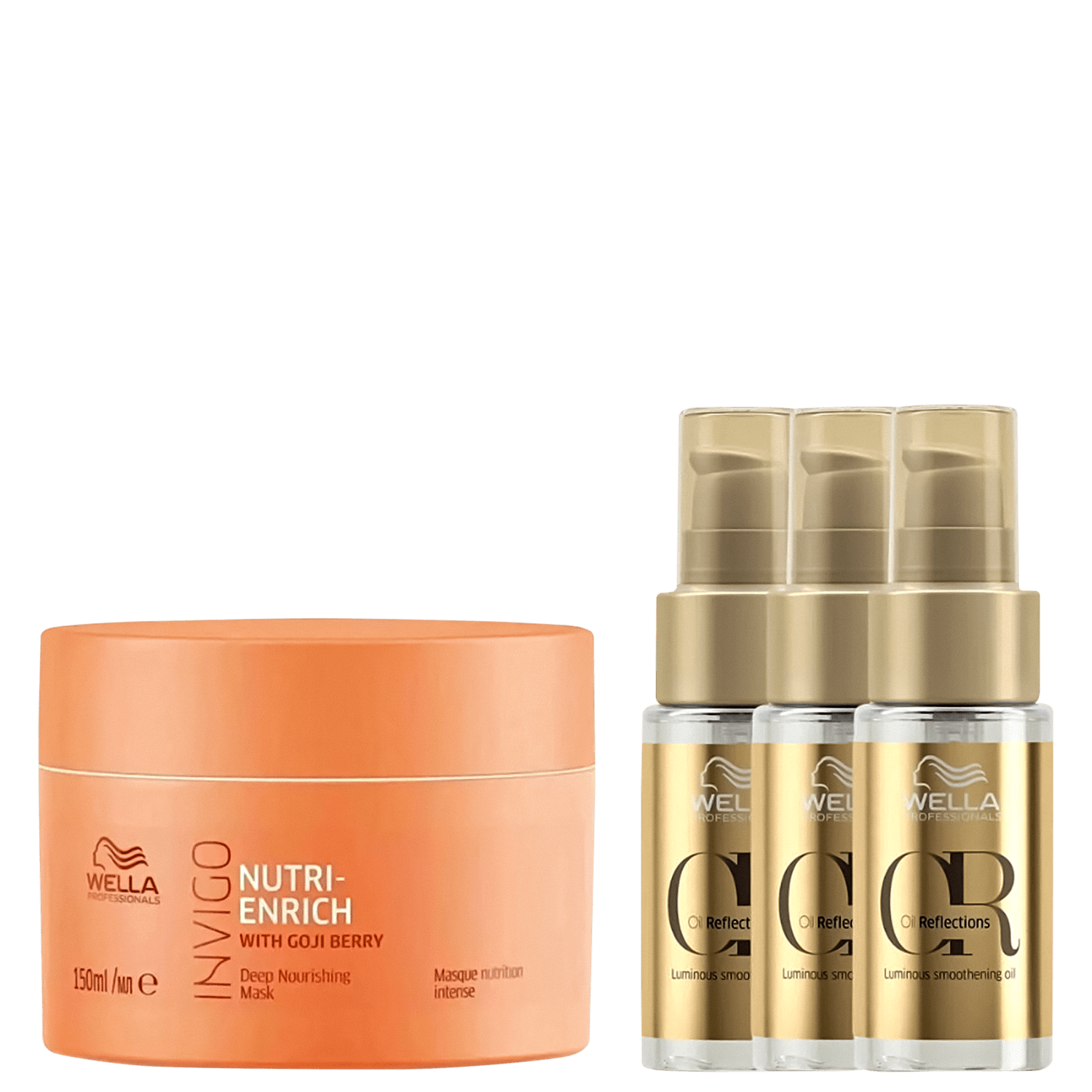 Kit Wella Professionals Invigo Nutri-Enrich Shine Quarteto (4 Produtos)