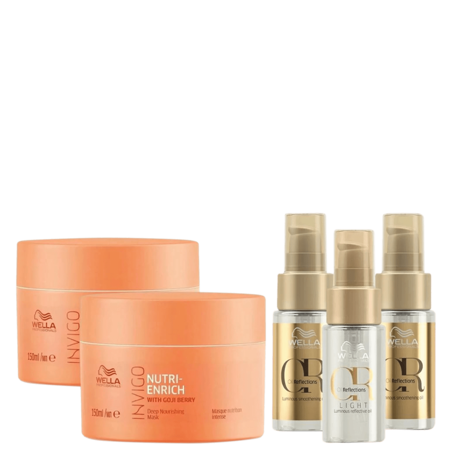 Kit Wella Professionals Invigo Nutri-Enrich Quinteto Power Shine (5 Produtos)