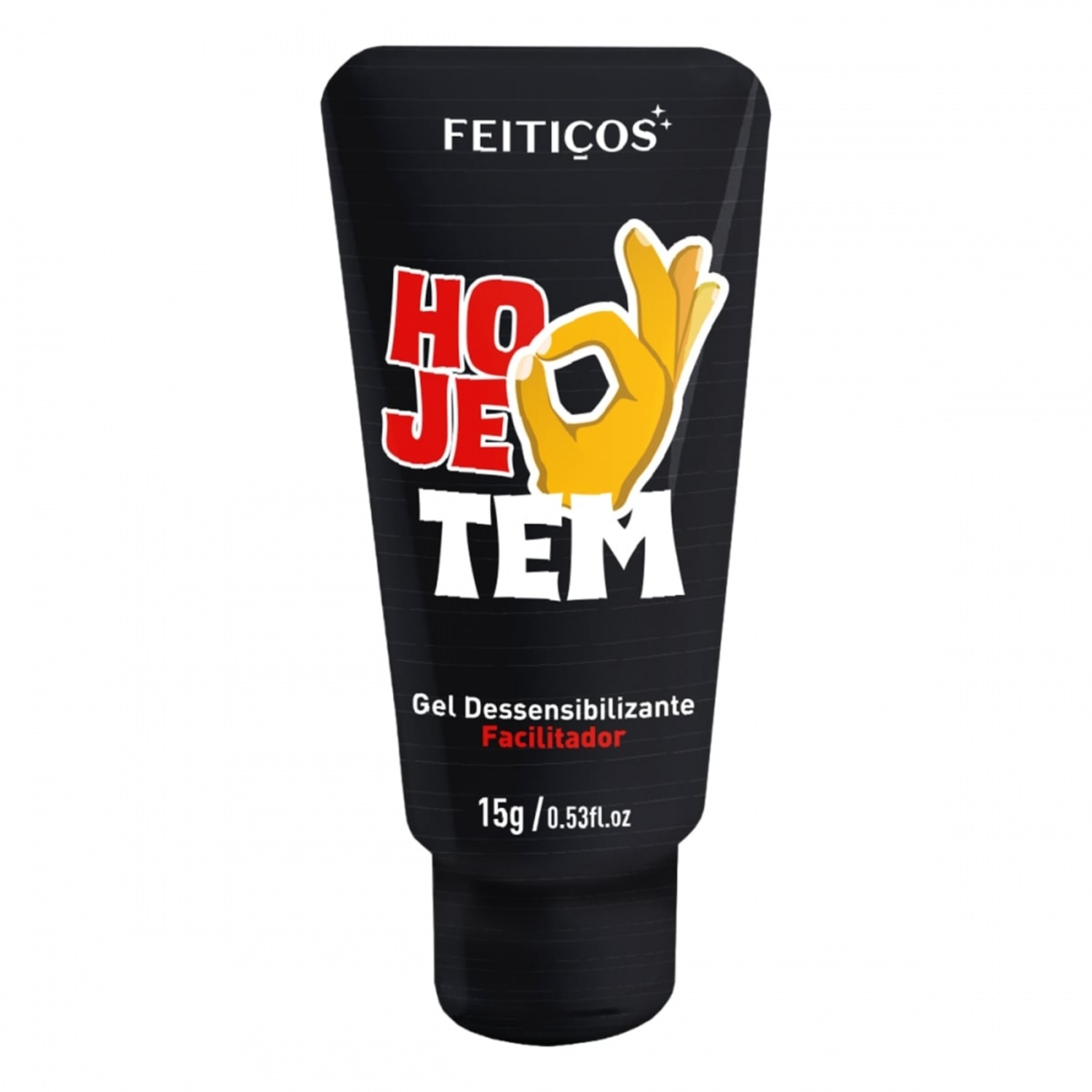 Hoje Tem Gel Dessensibilizante Facilitador Feitiços de 15g