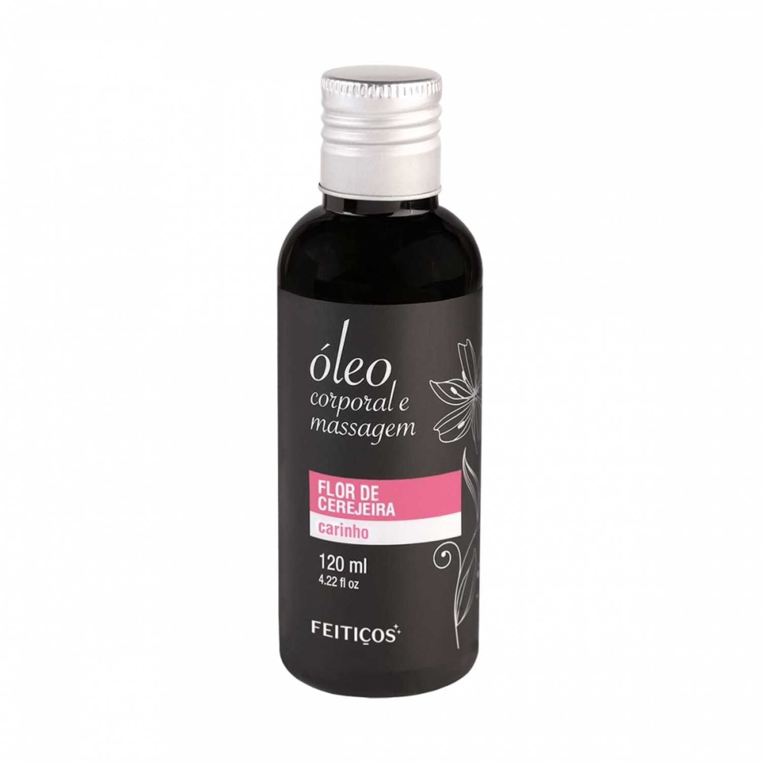Óleo Corporal Feitiços Flor de Cerejeira Carinho 120ml