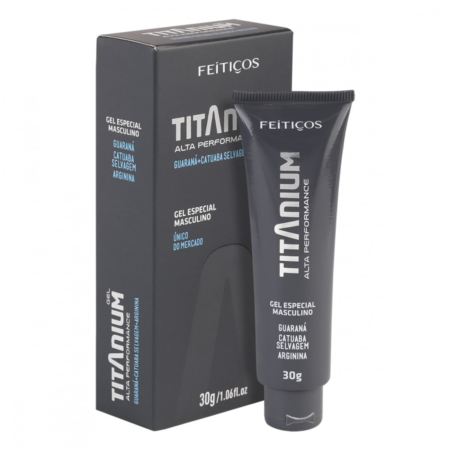 Gel Alta Performance Masculino Titanium de 30g