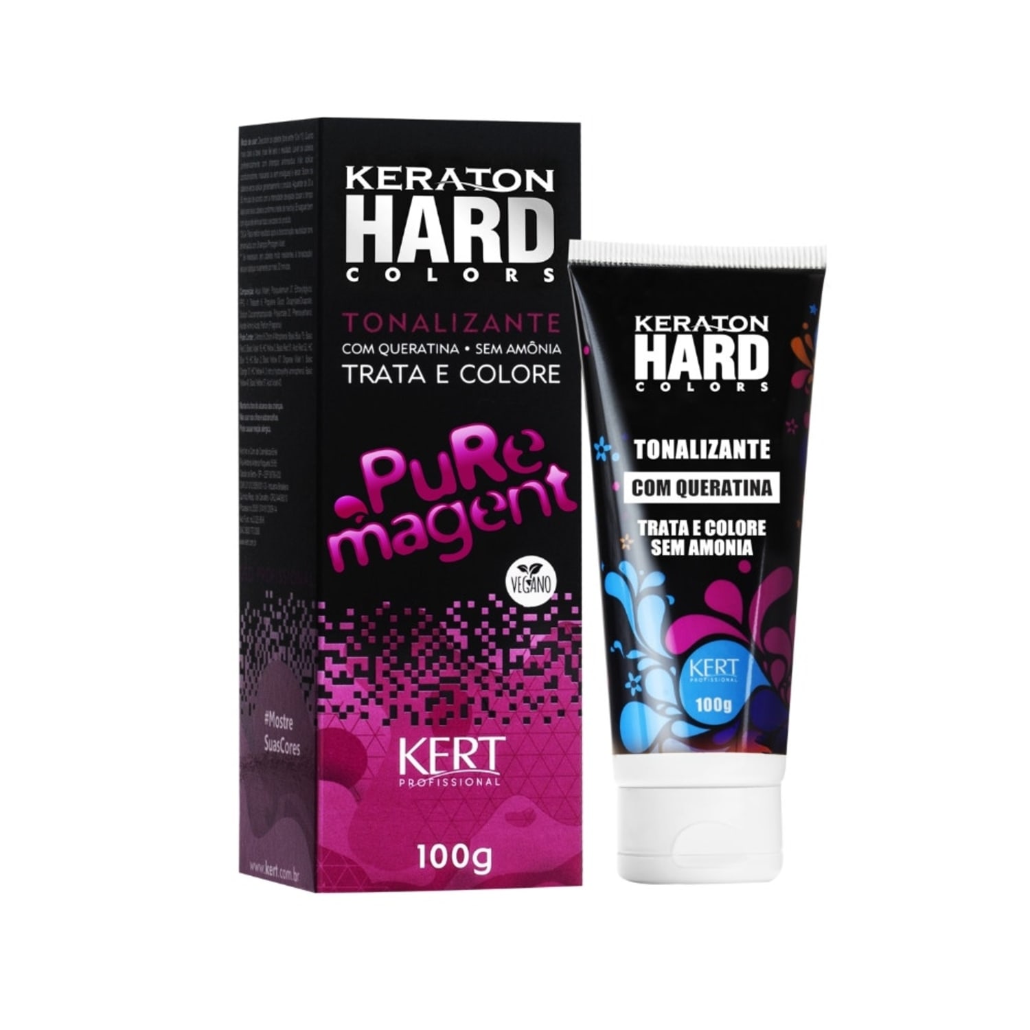Keraton Hard Colors Pure Magenta - Tonalizante 100g