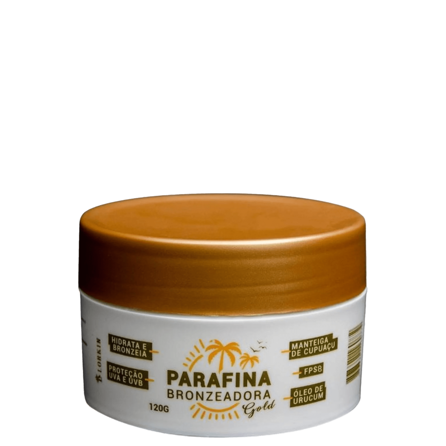 Kit Parafina Bronzeadora Gold + Biquini Imita Fita Adesiva