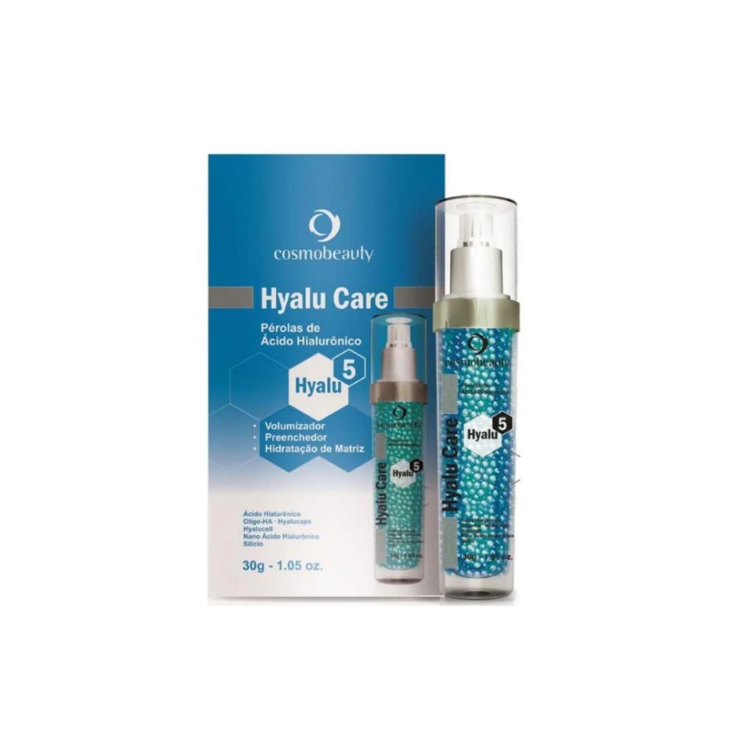 Cosmobeauty Hyalu Care Pérolas Ácido Hialurônico - Sérum Facial 30g