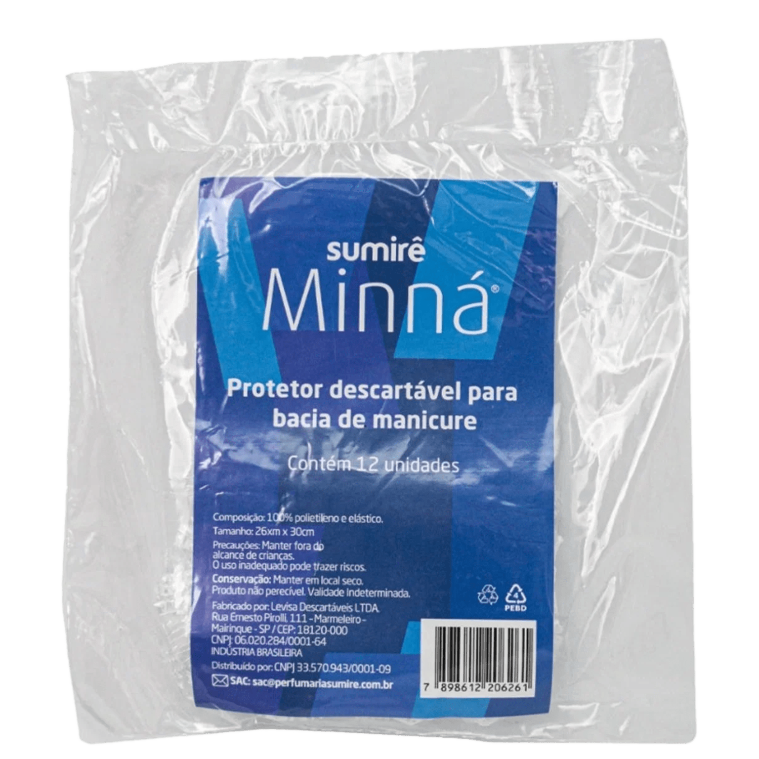 Protetor Bacia Manicure Minná 12un