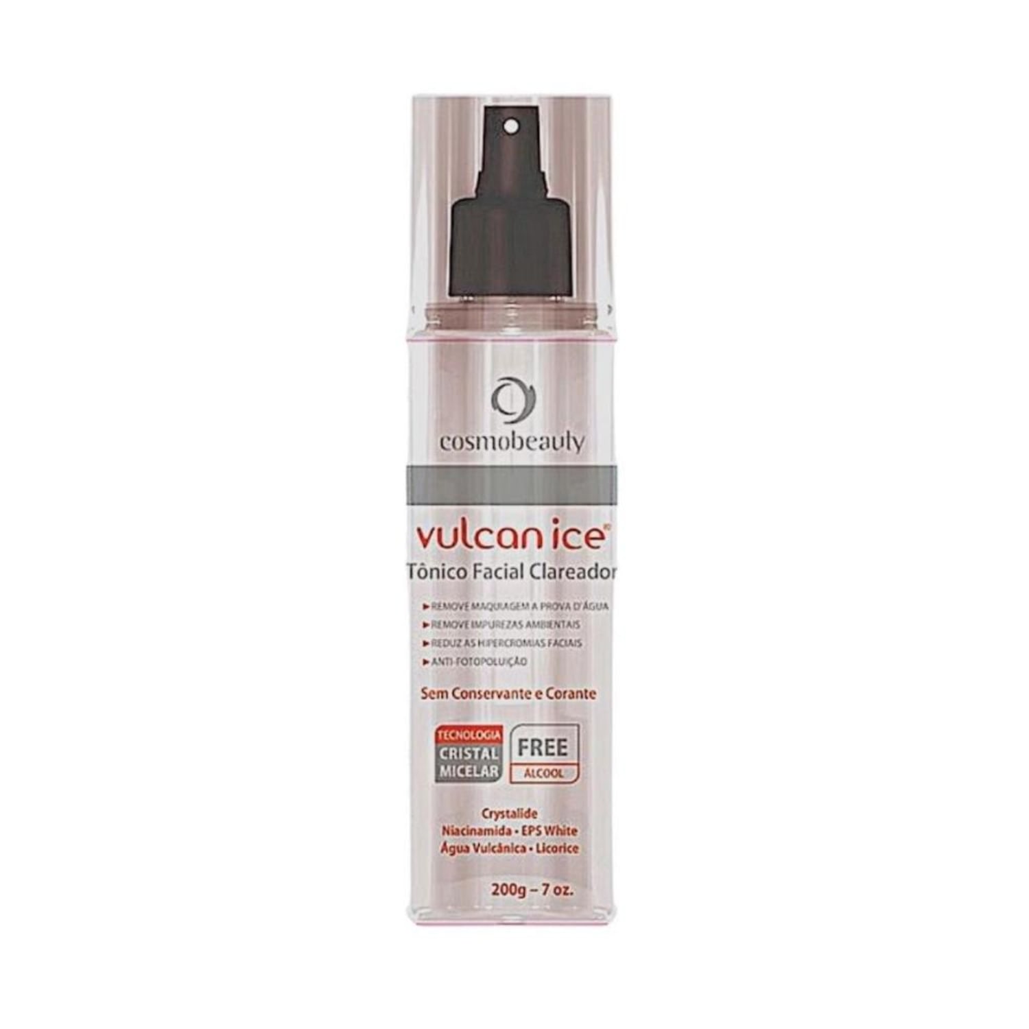 Cosmobeauty Vulcan Ice - Tônico Facial 200ml