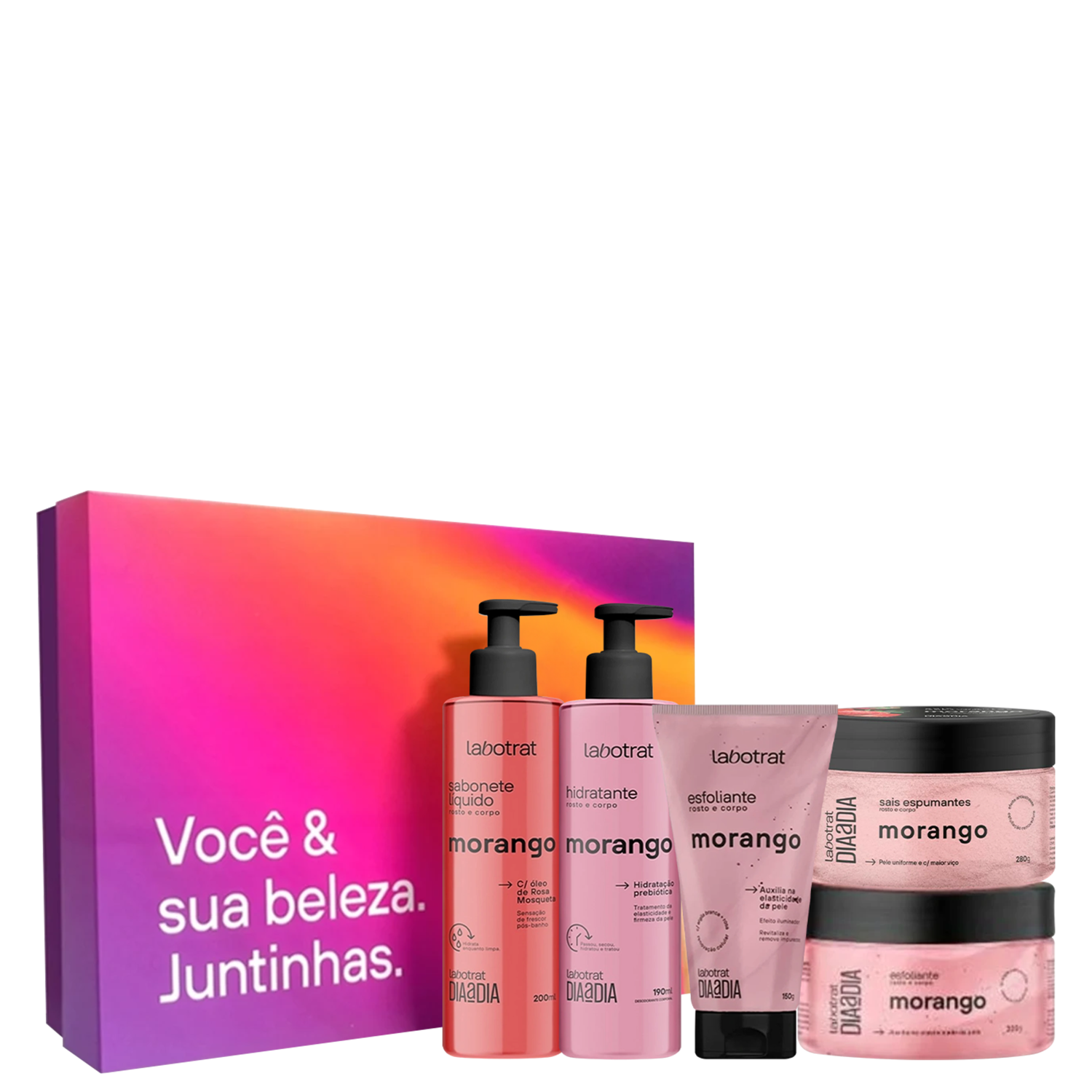 Kit Labotrat Dia a Dia Morango (5 Produtos)