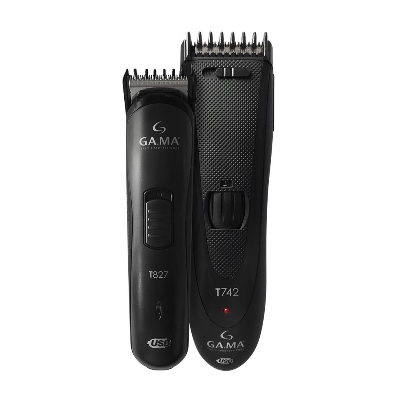Kit GA.MA Italy Black Titanium T827 & T742 (2 Produtos)