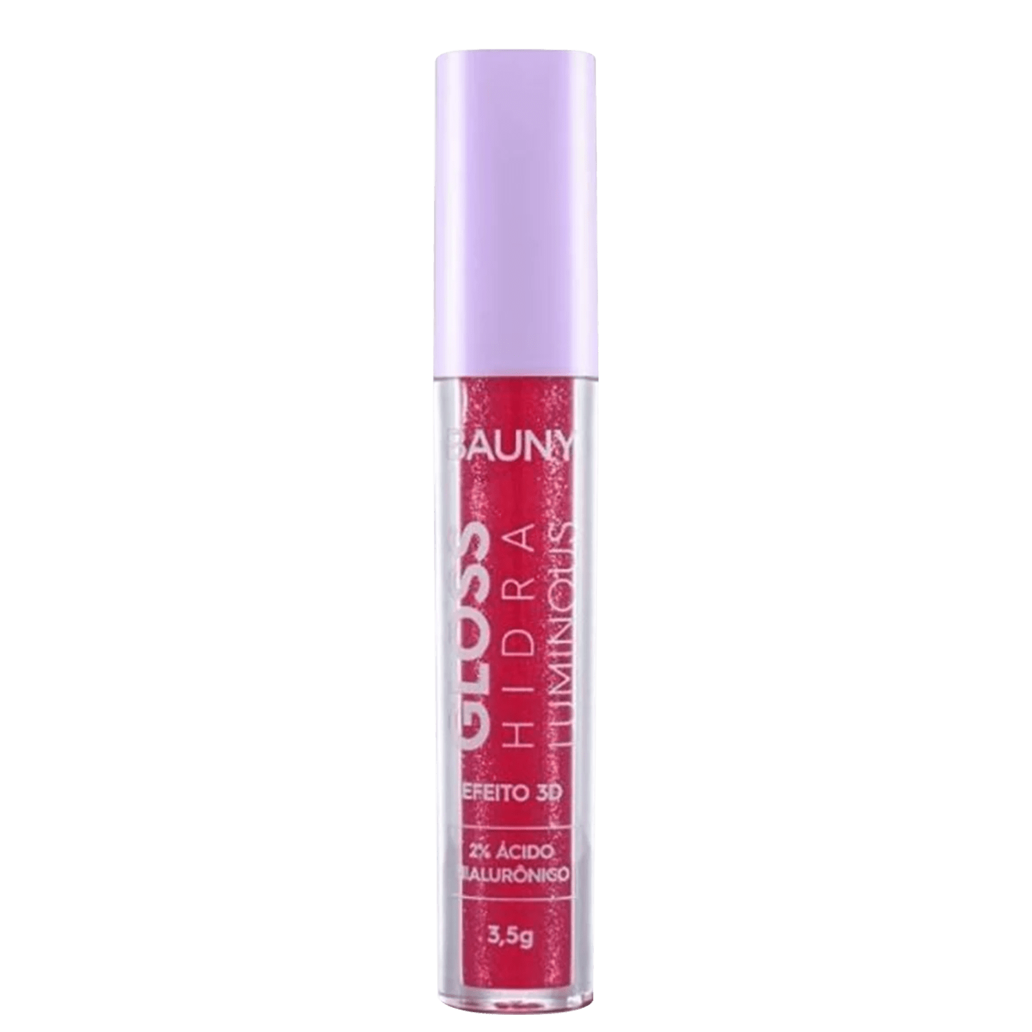 Bauny Cosméticos Hidra Luminous 3D Blossom Glow - Gloss Labial 3,5g