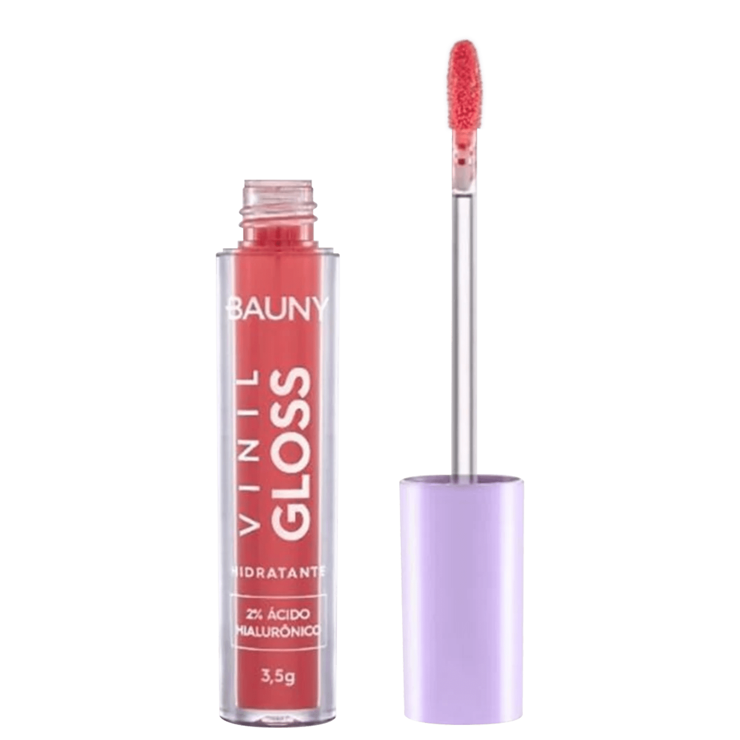 Bauny Cosméticos Vinil Gloss Nude Caramelo Be Free - Gloss Labial 3,5g