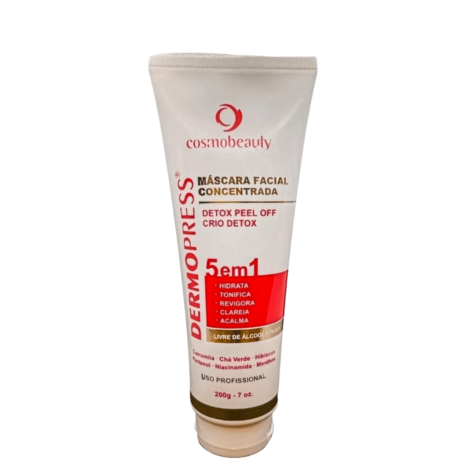 Cosmobeauty Dermopress 5 em 1 Detox Peel Off - Máscara Facial 200g