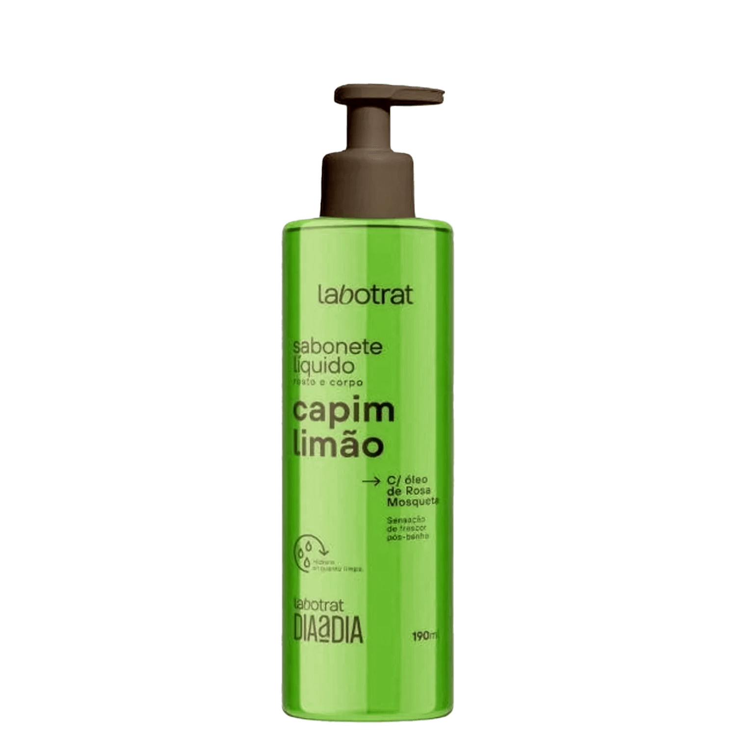 Sabonete Líquido Capim Limão Dia a Dia 190ml Labotrat