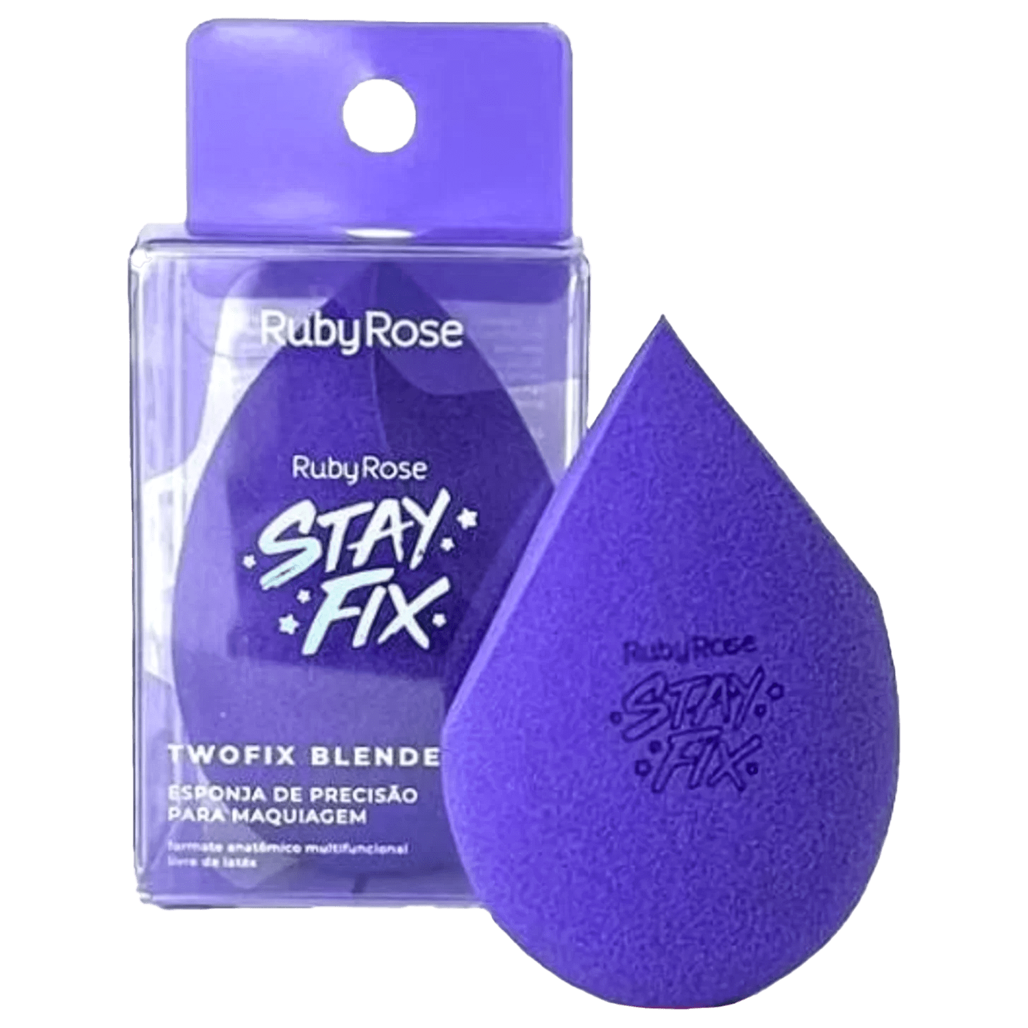 Ruby Rose Stay Fix Twofix Blender - Esponja para Maquiagem