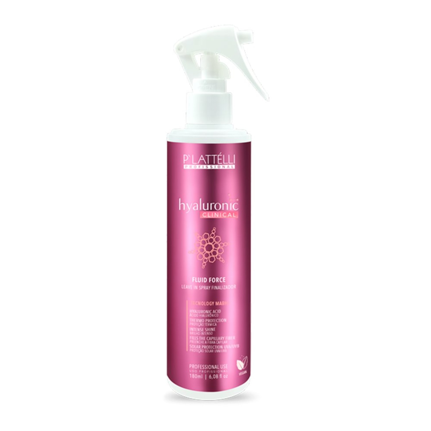 Fluido Plattélli Force Hyaluronic 180ml