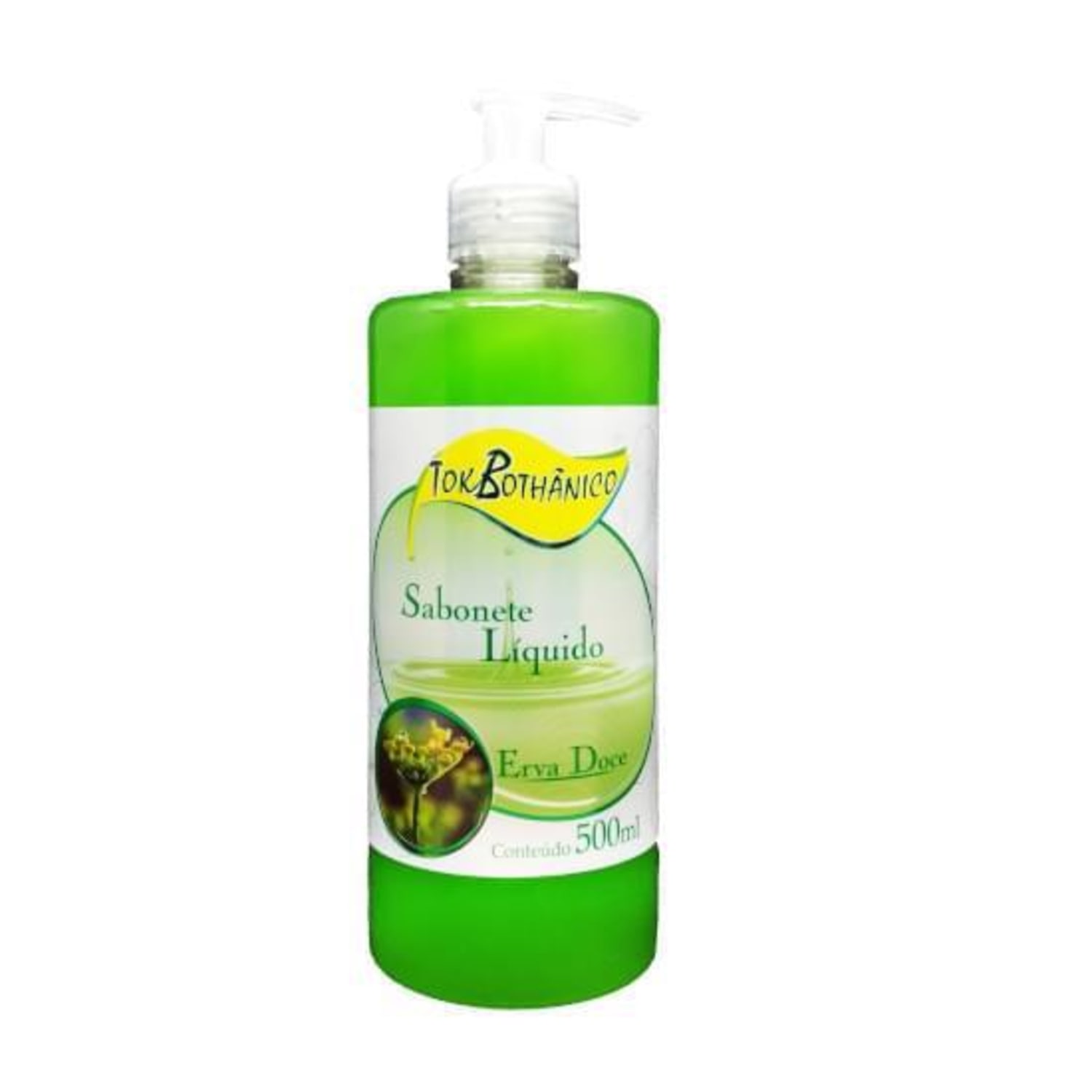Sabonete Líquido Tok Bothânico Erva Doce 500ml
