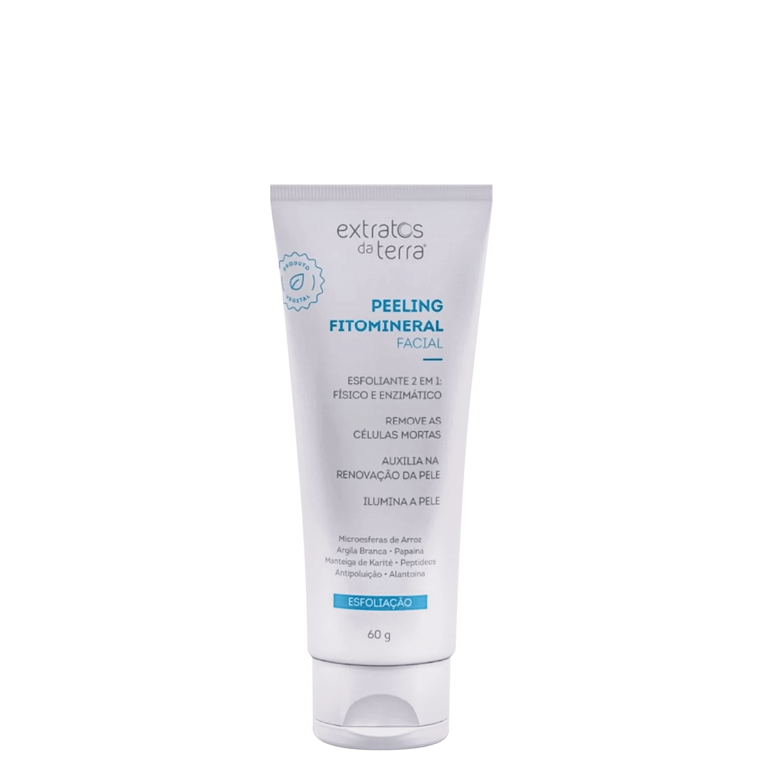 Extratos da Terra Peeling Fitomineral Facial 60g - Normal
