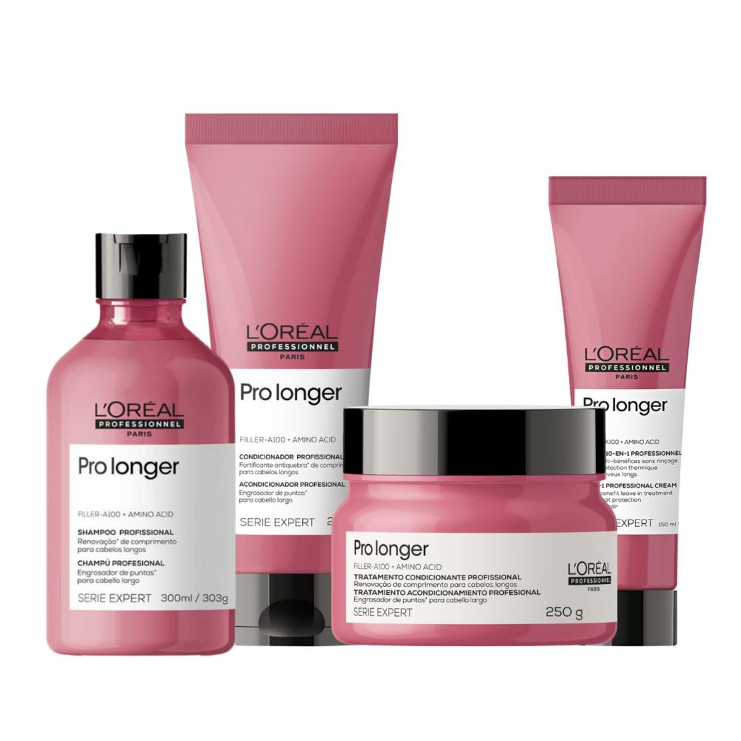 Kit L'Oréal Professionnel Expert Pro Longer Quarteto Poderoso (4 Produtos)