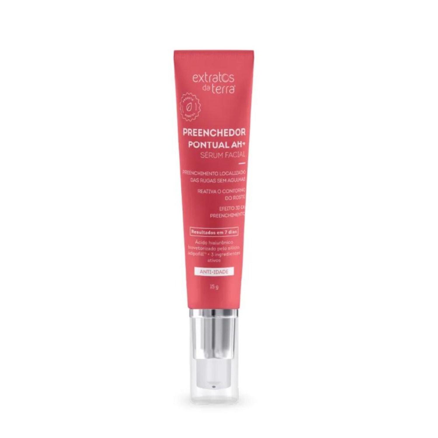 Extratos da Terra Preenchedor AH+ - Sérum Facial 15g