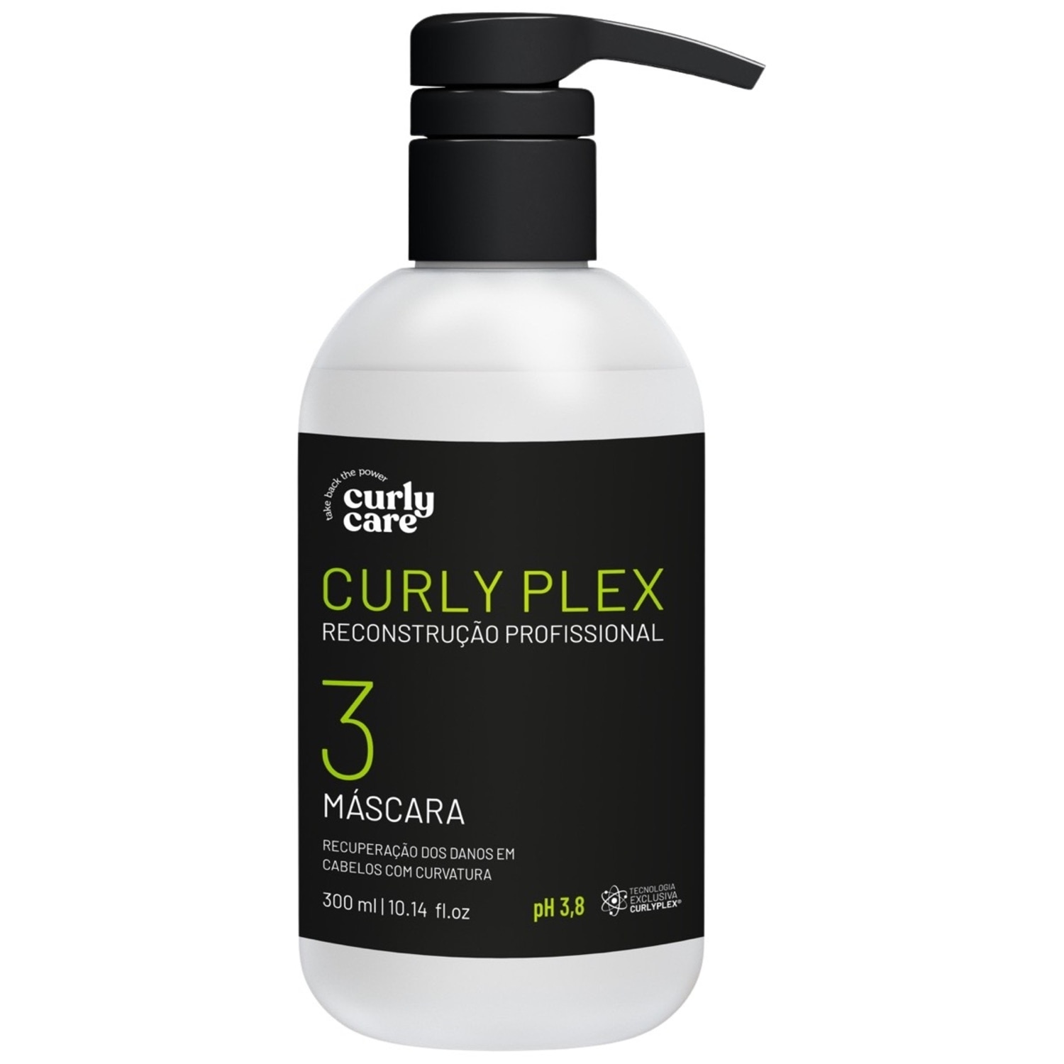 Curly Care Curly Plex Reconstrução Profissional - Máscara Capilar 300ml