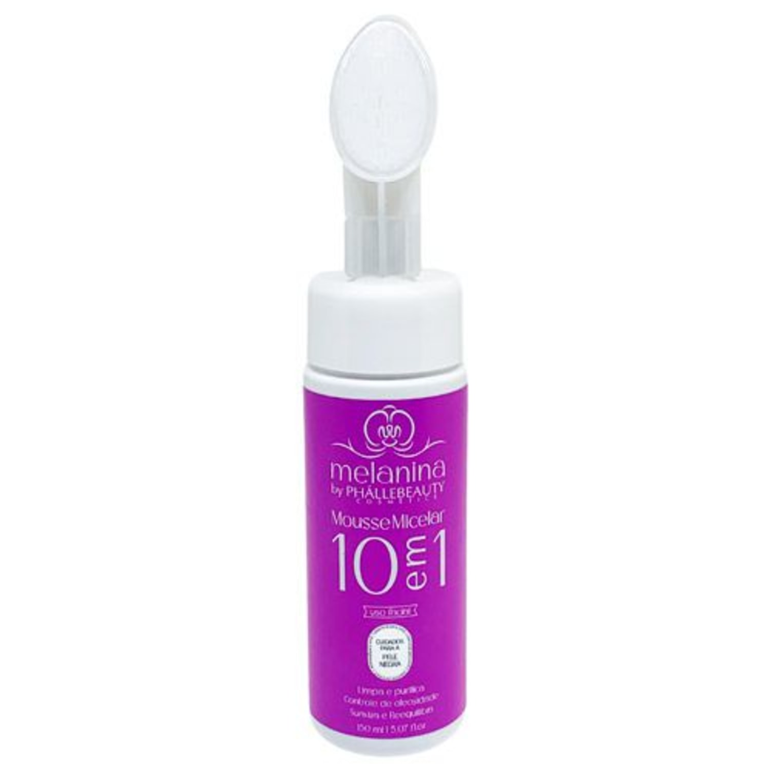 Mousse Micelar 10 em 1 Melanina Espuma de Limpeza Facial Phállebeauty PH0739