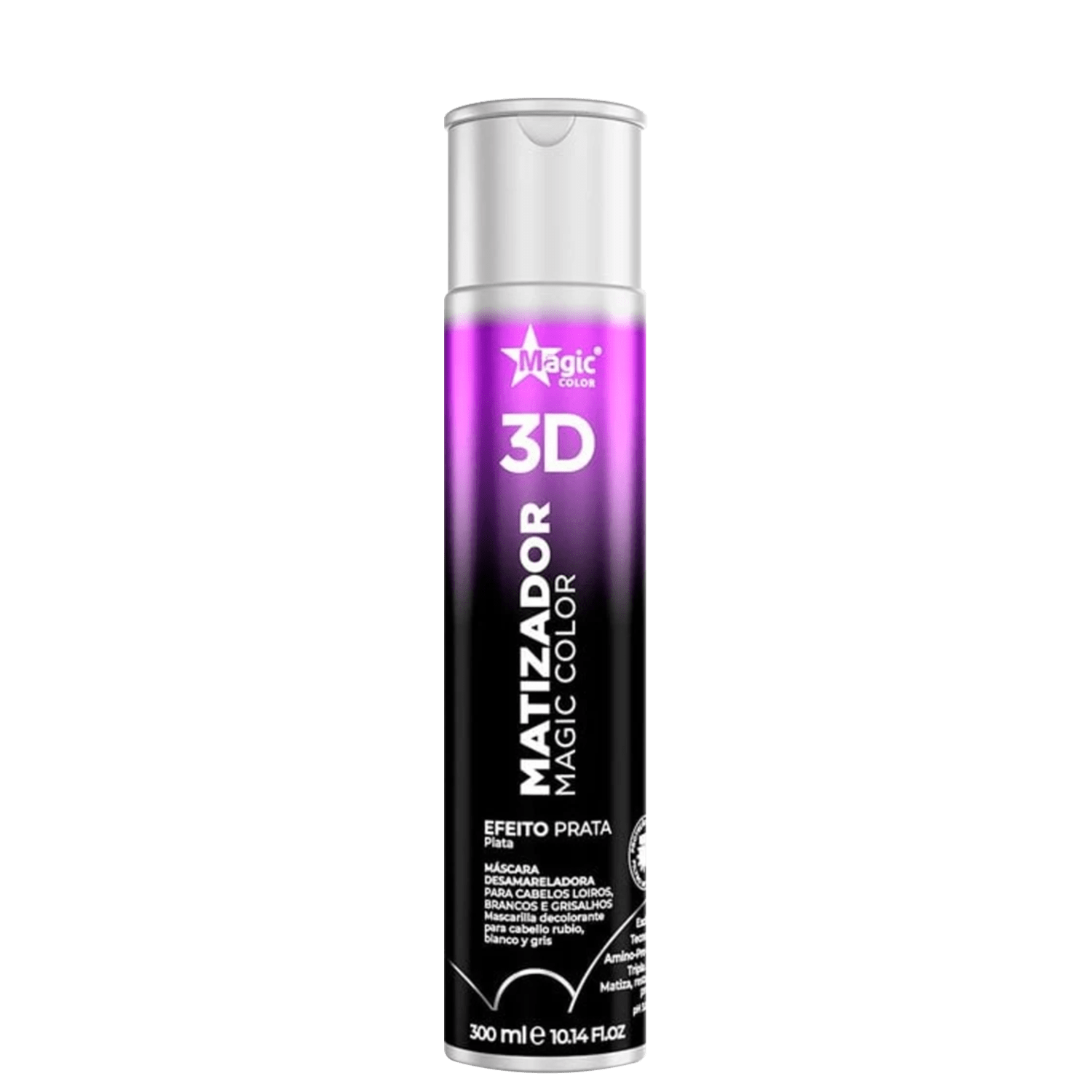 Máscara Matizador Magic Color Efeito Prata - 300ml