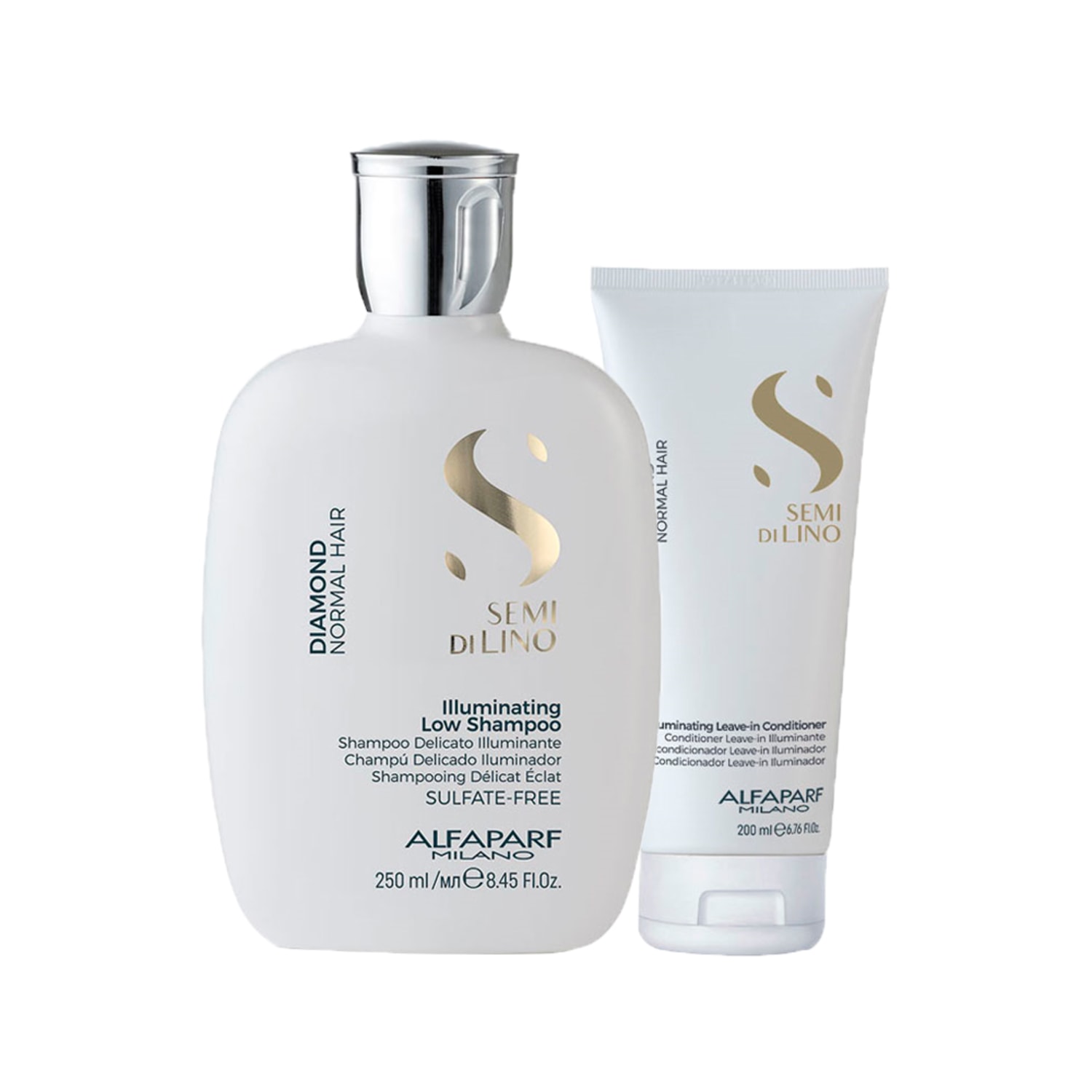 Kit Alfaparf Semi Di Lino Diamond Illuminating Duo (2 Produtos)