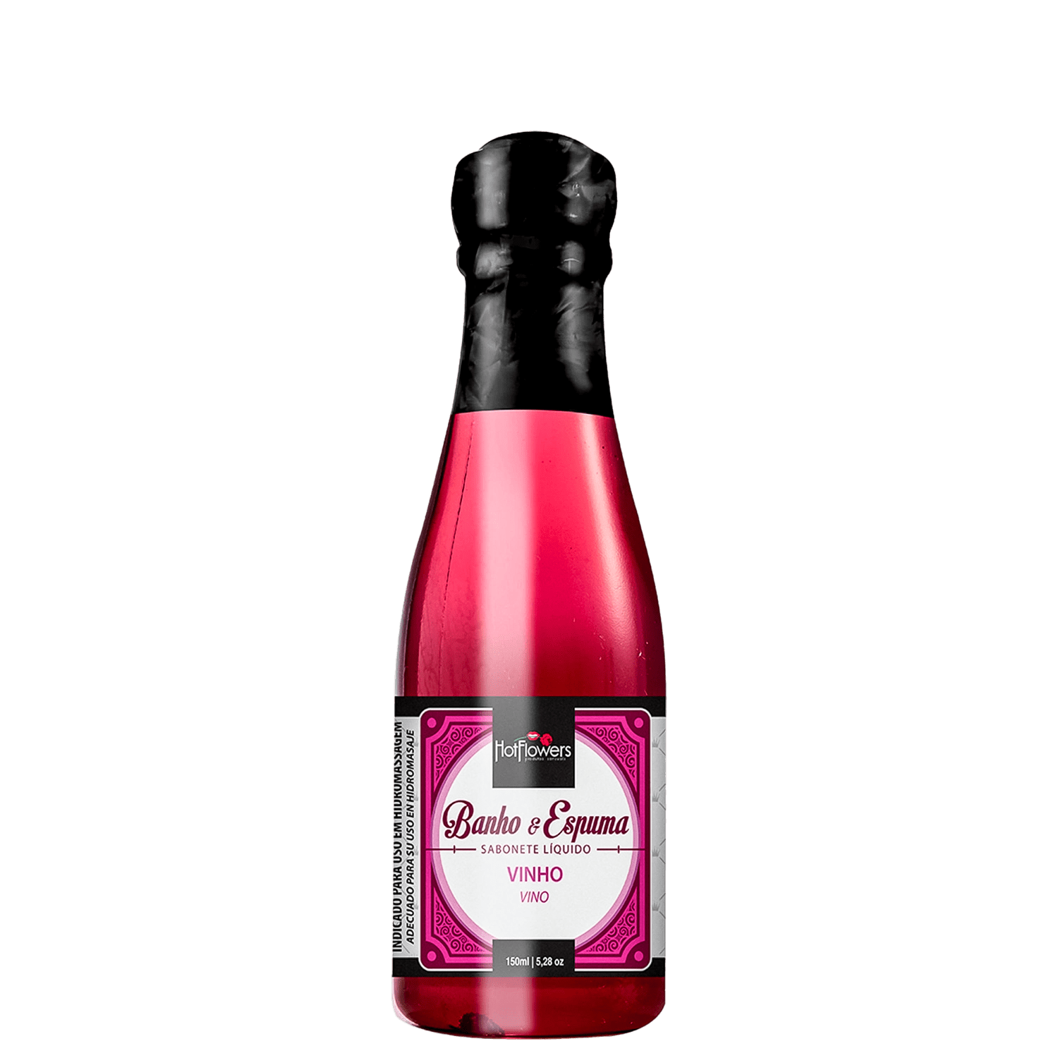 HotFlowers Vinho - Espuma Para Banho de Banheira 150ml