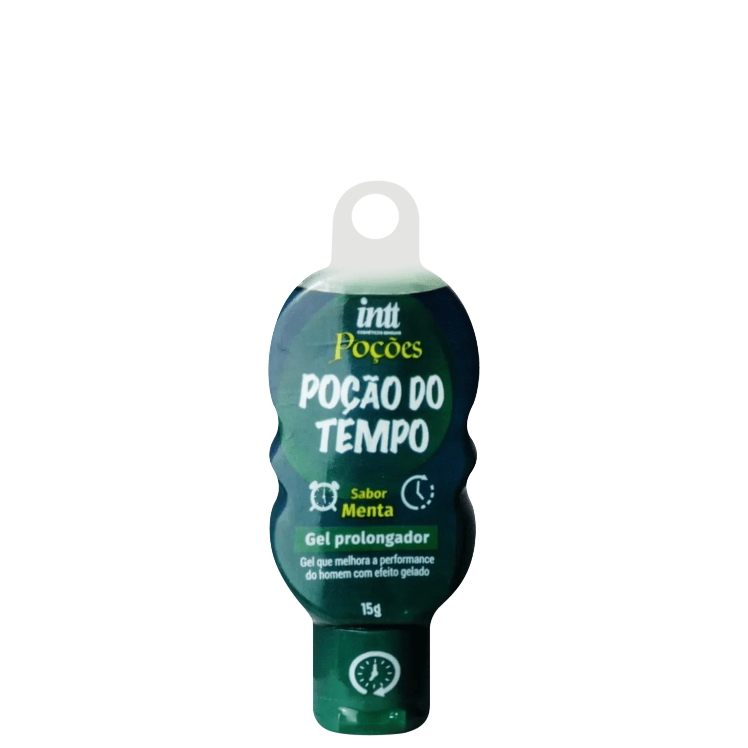 Intt Poções Poção do Tempo Menta - Gel Íntimo Prolongador 15g