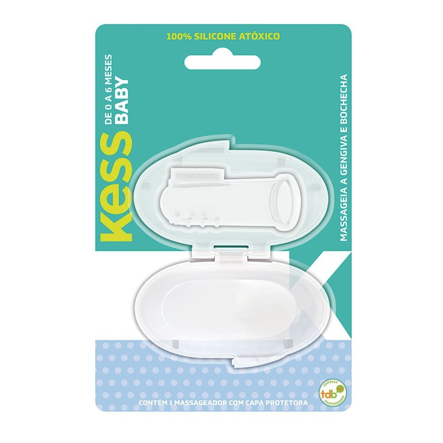 Kess Baby - Escova Dental Massageadora para Bebês