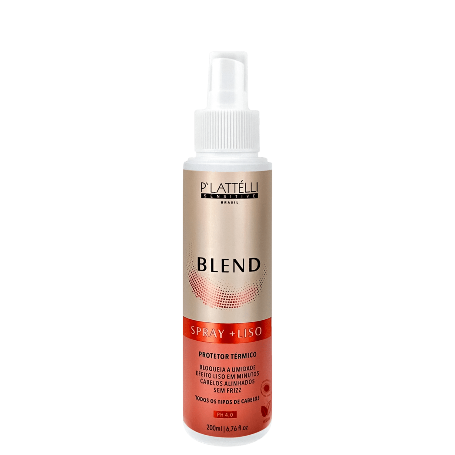 Spray P´lattélli Blend Mais Liso 200ml