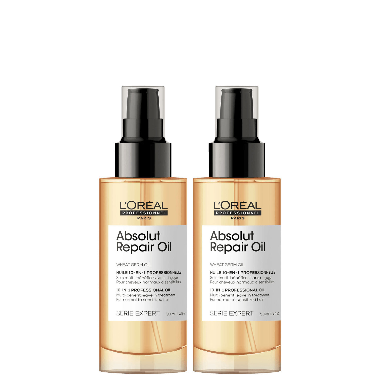 Kit L'Oréal Professionnel Serie Expert Absolut Repair Gold Quinoa + Protein - Óleo Capilar (2 Unidades)