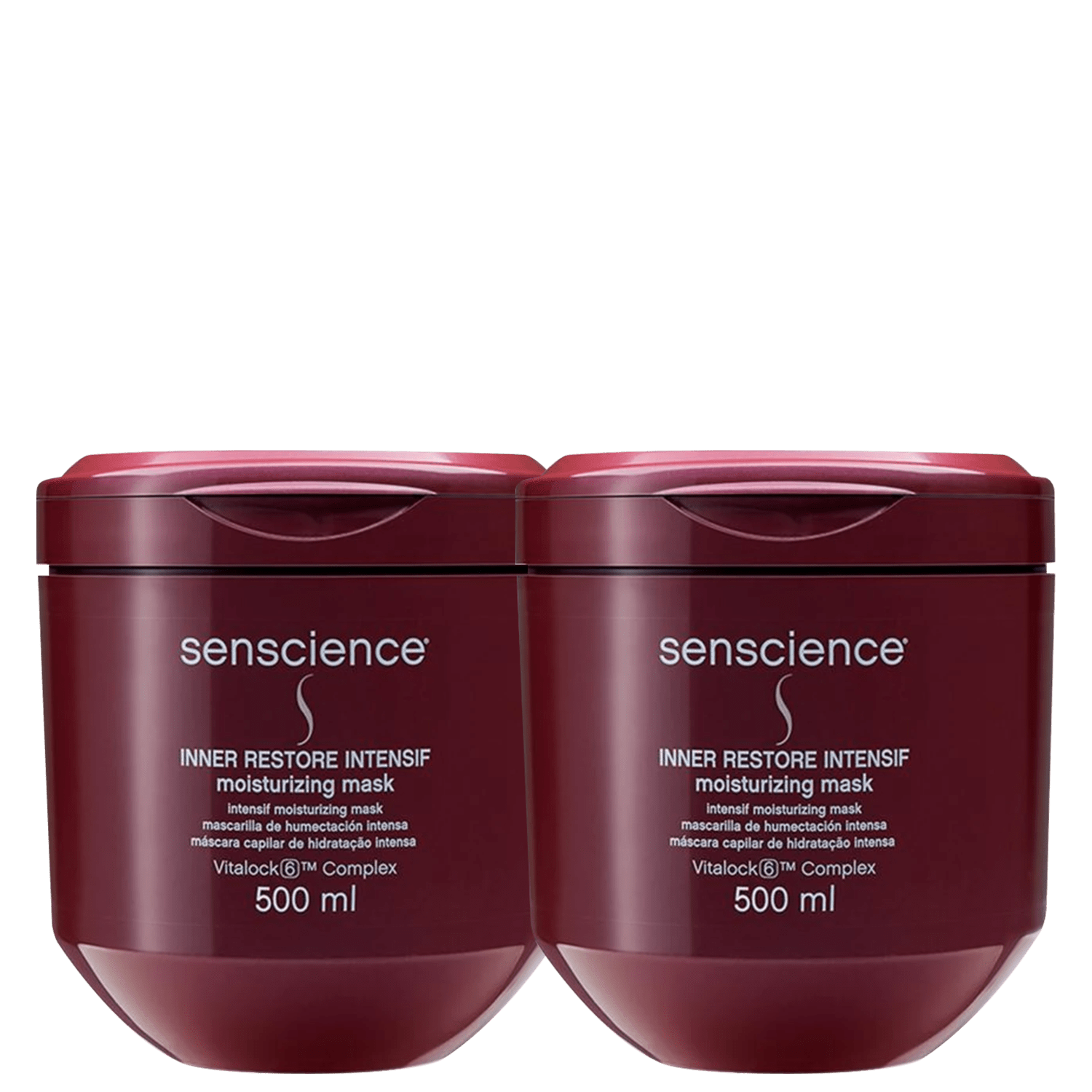 Kit Senscience Inner Restore Intensif - Máscara Capilar (2 Unidades)
