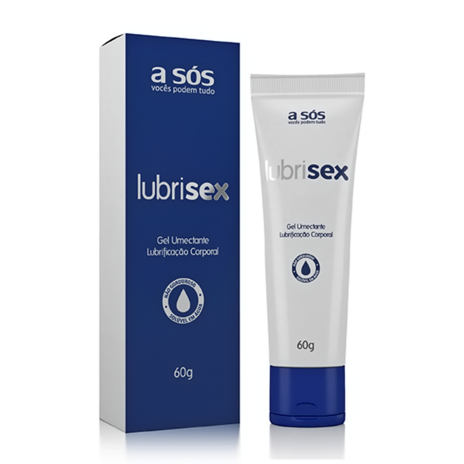 Gel Lubrificante Lubrisex 60g