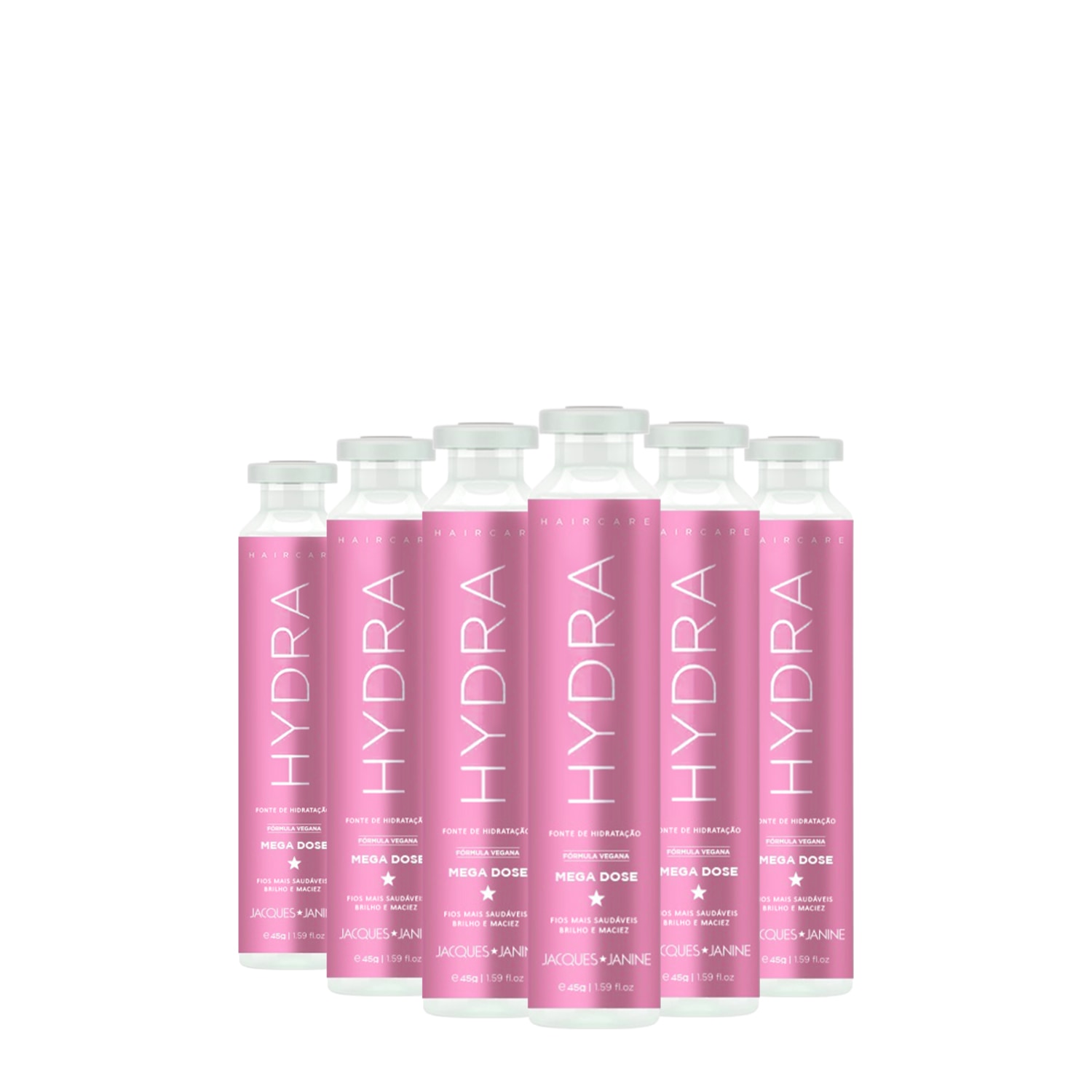 Kit Jacques Janine Professionnel Haircare Hydra - Ampola (6 unidades)