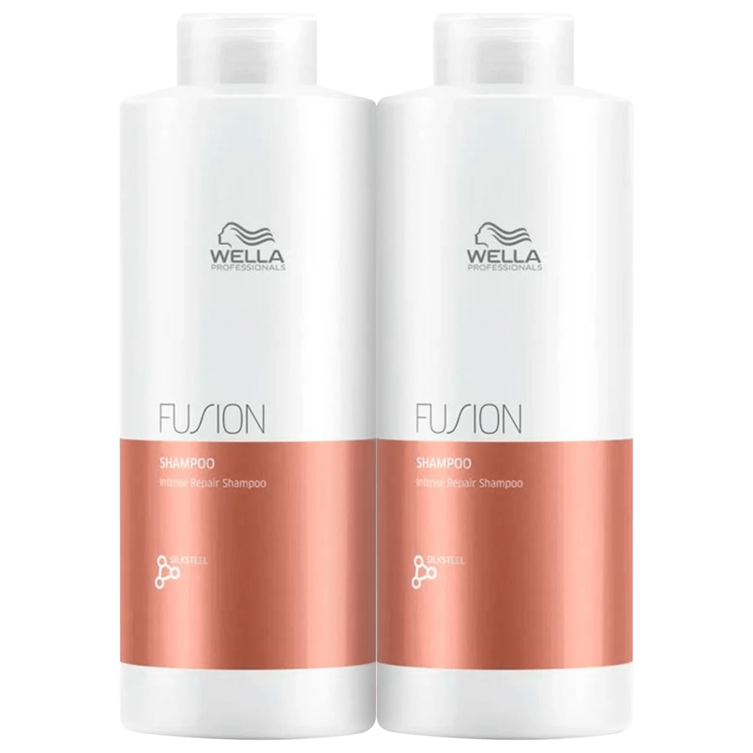 Kit Wella Professionals Fusion Repair Shampoo (2 Unidades)