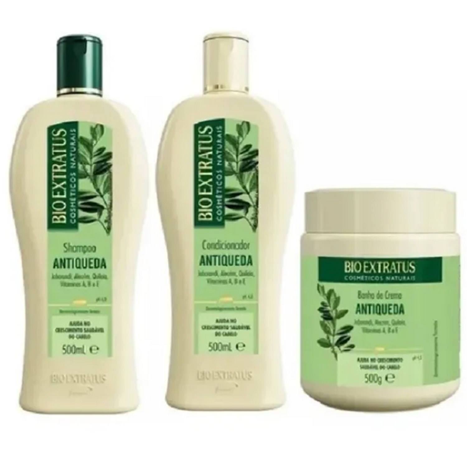 Kit Bio Extratus Jaborandi Antiqueda (3 Produtos)