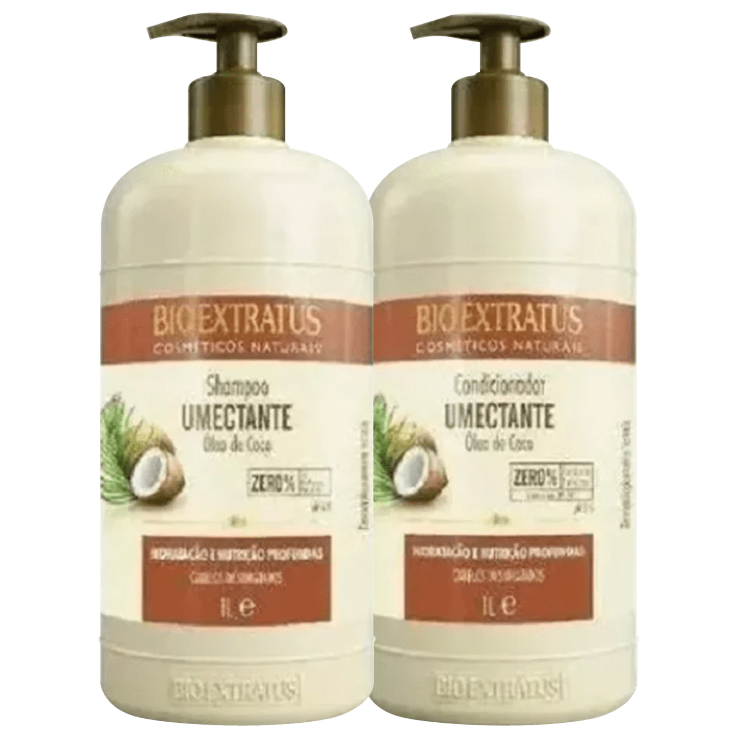 Kit Bio Extratus Umectante Óleo de Coco Salon Duo (2 Produtos)